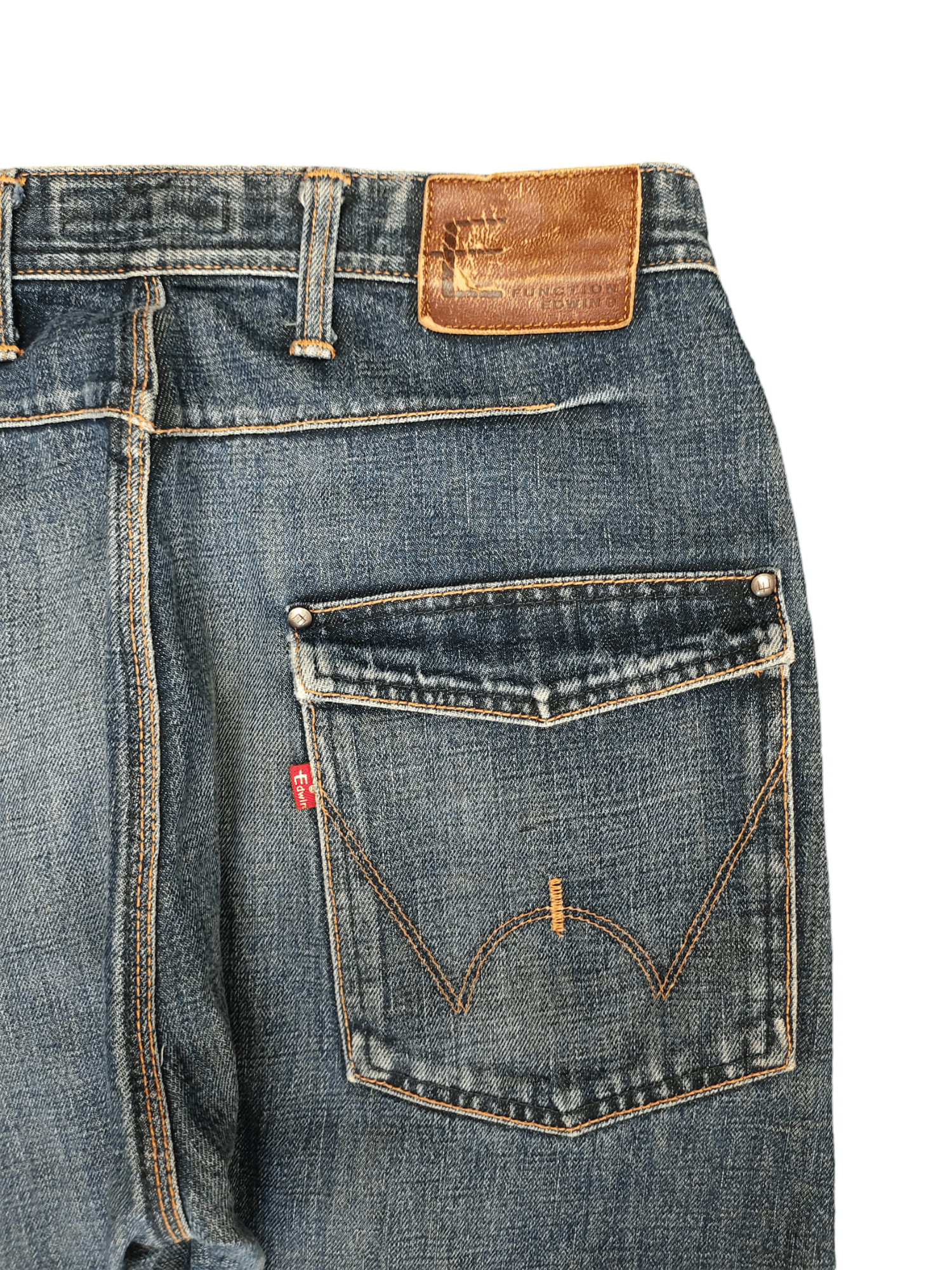 Comme des Garcons × Undercover Vintage 90s E Function Edwin Spiral Cut Denim Jeans Size US 30 / EU 46 - 5 Thumbnail