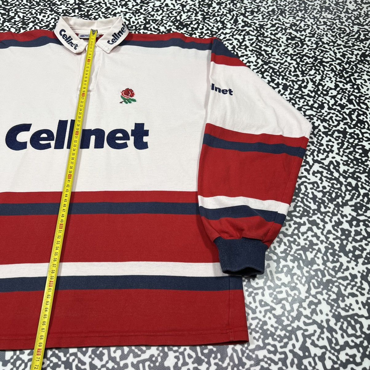 Vintage Vintage 90s England Rugby Jersey Cellnet Retro Sport Style Size US XL / EU 56 / 4 - 22 Thumbnail
