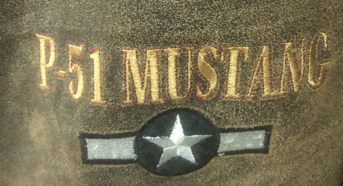 Vintage Vintage Peerless Mustang P-51 Fighter Pilot Jacket Size US XL / EU 56 / 4 - 9 Thumbnail