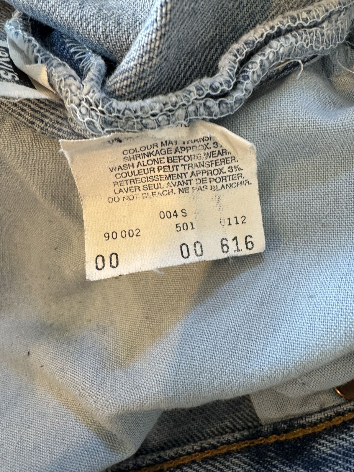 Levi's Vintage Clothing Vintage Levi’s 501 Jeans, W35 x L31.5, Made in U.S.A. Size US 35 - 10 Thumbnail