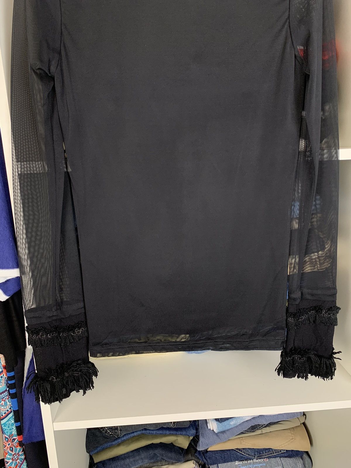 Designer Save the Queen Woman’s Blouse Long Sleeve Made in Italy Size S / US 4 / IT 40 - 16 Thumbnail