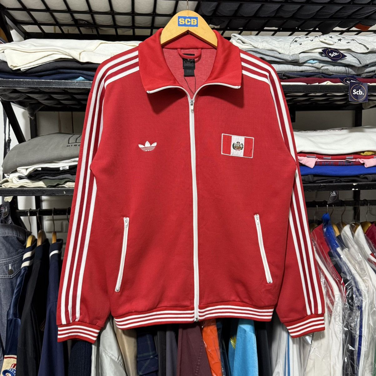 Vintage Vintage adidas peru track top Size US S / EU 44-46 / 1 - 9 Thumbnail