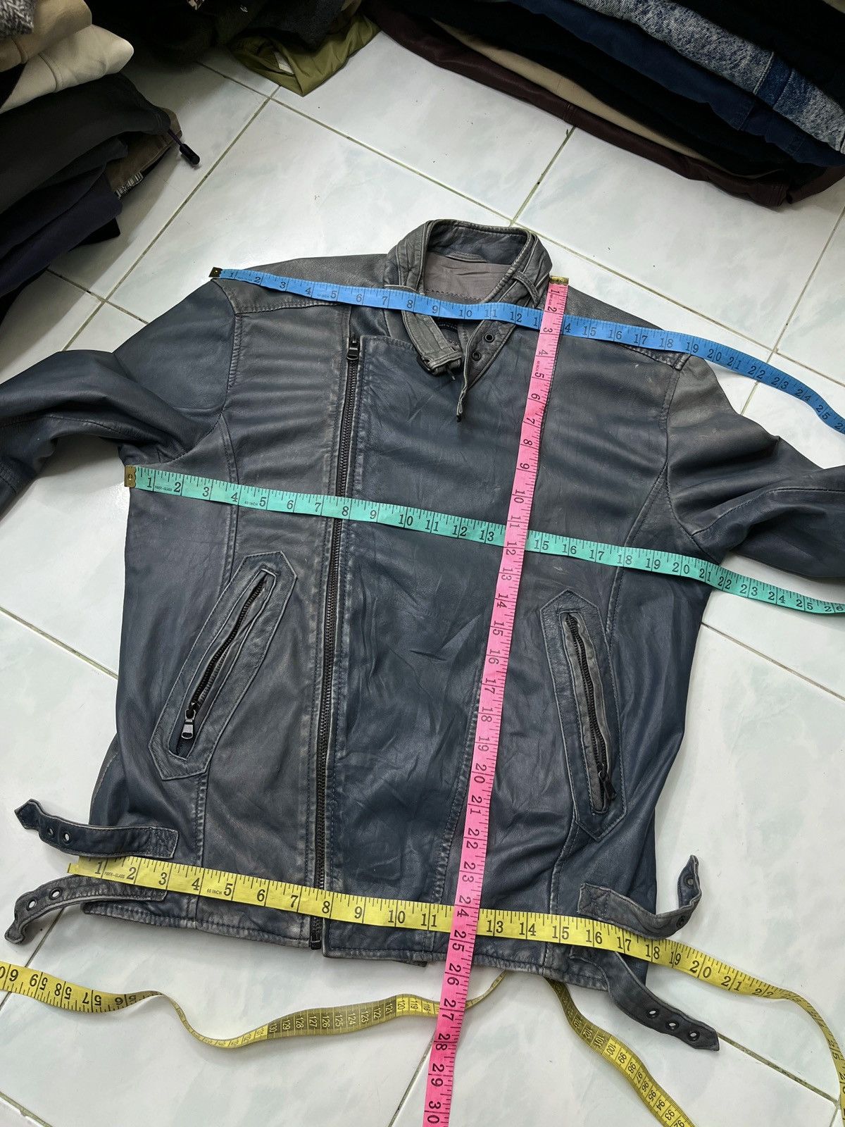 Zara 🔥🔥🔥STEALS ZARA MAN LEATHER JACKET Size US M / EU 48-50 / 2 - 24 Thumbnail