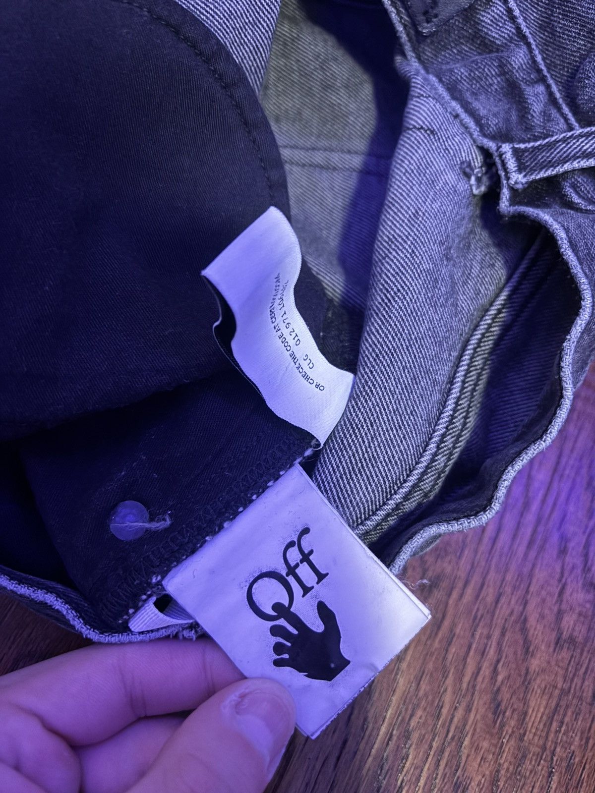 Off-White Off white jeans Size US 33 - 3 Thumbnail