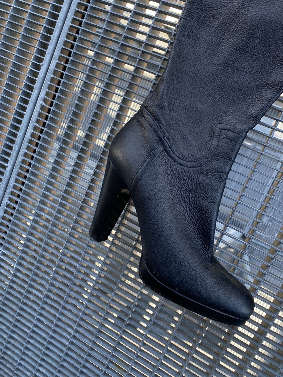 Miu Miu Miu Miu Leather Knee Length Boots Size US 10 / IT 40 - 9 Thumbnail