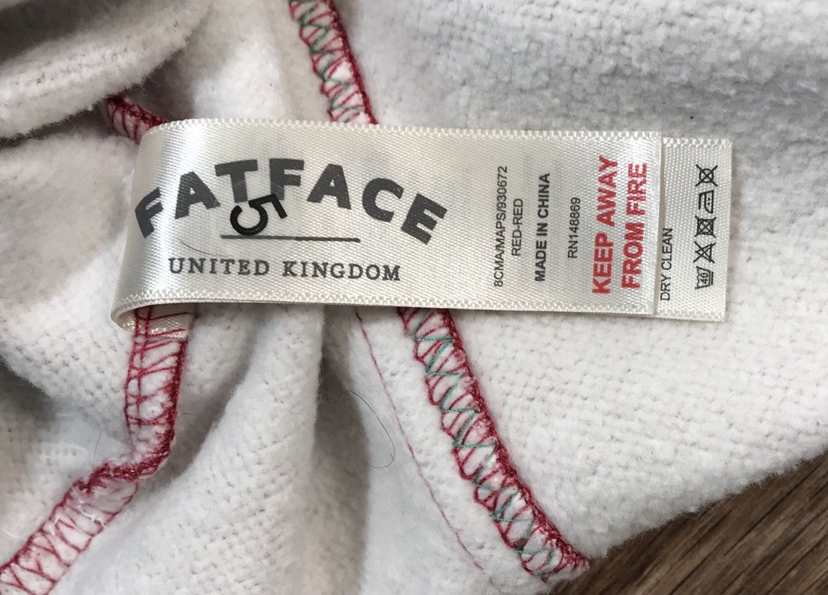 Vintage Vintage 90s Fat Face 1/4 Zip Pullover Size US L / EU 52-54 / 3 - 8 Thumbnail
