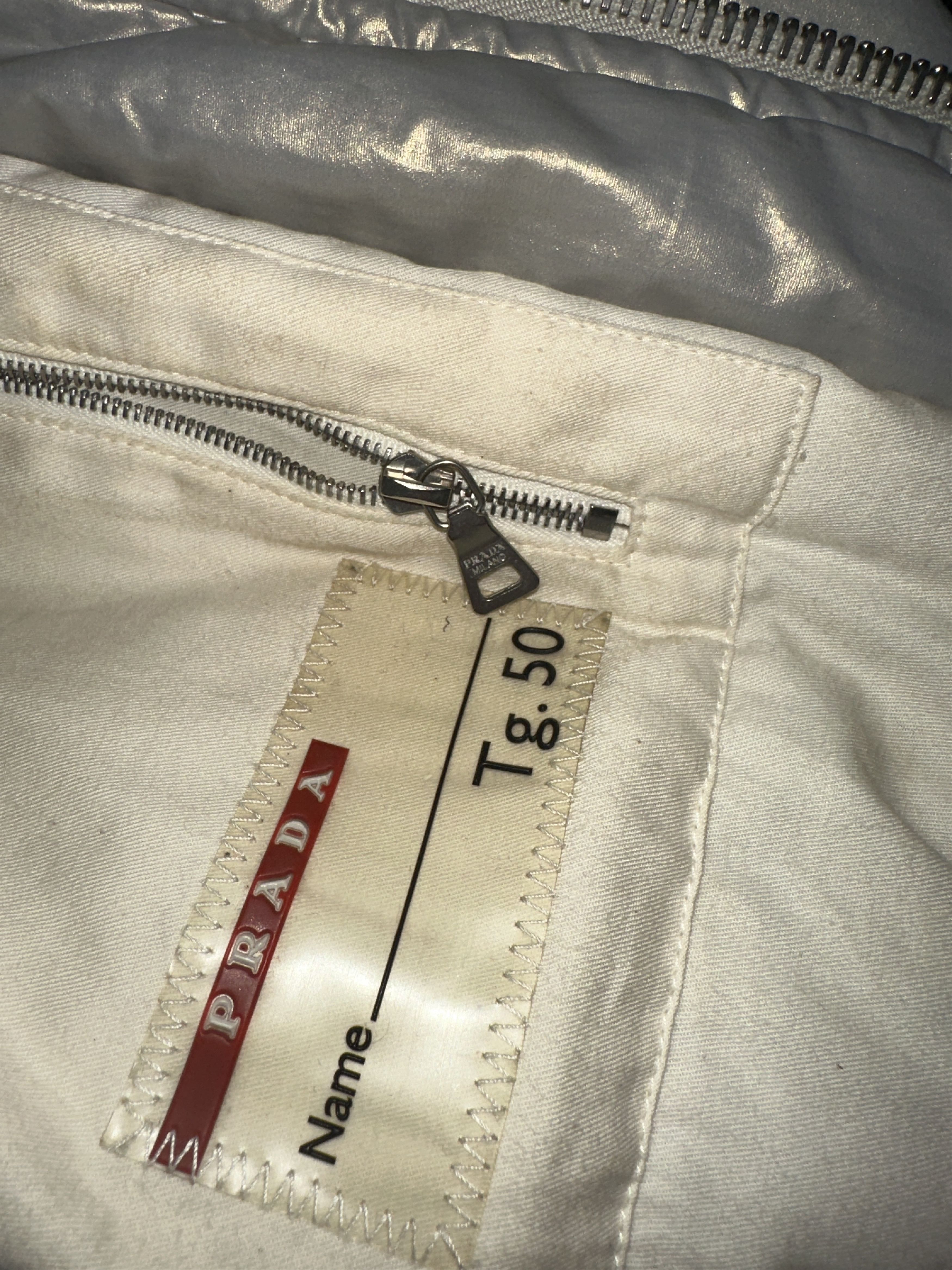 Prada 2000 LineaRossa Prada Milano Astro Shearling Size 50 Size US M / EU 48-50 / 2 - 13 Thumbnail