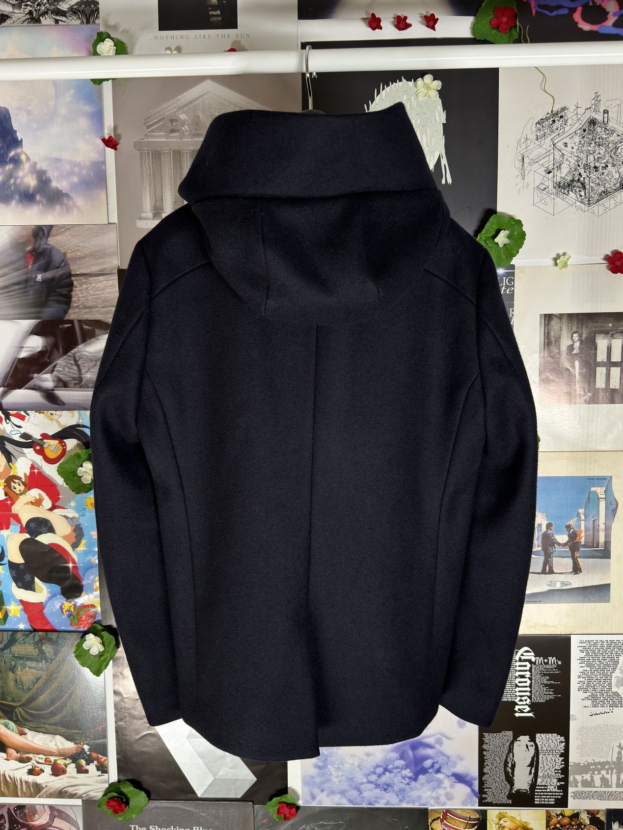 Kazuyuki Kumagai Attachment Hooded Cashmere Blend Coat Size US S / EU 44-46 / 1 - 3 Thumbnail