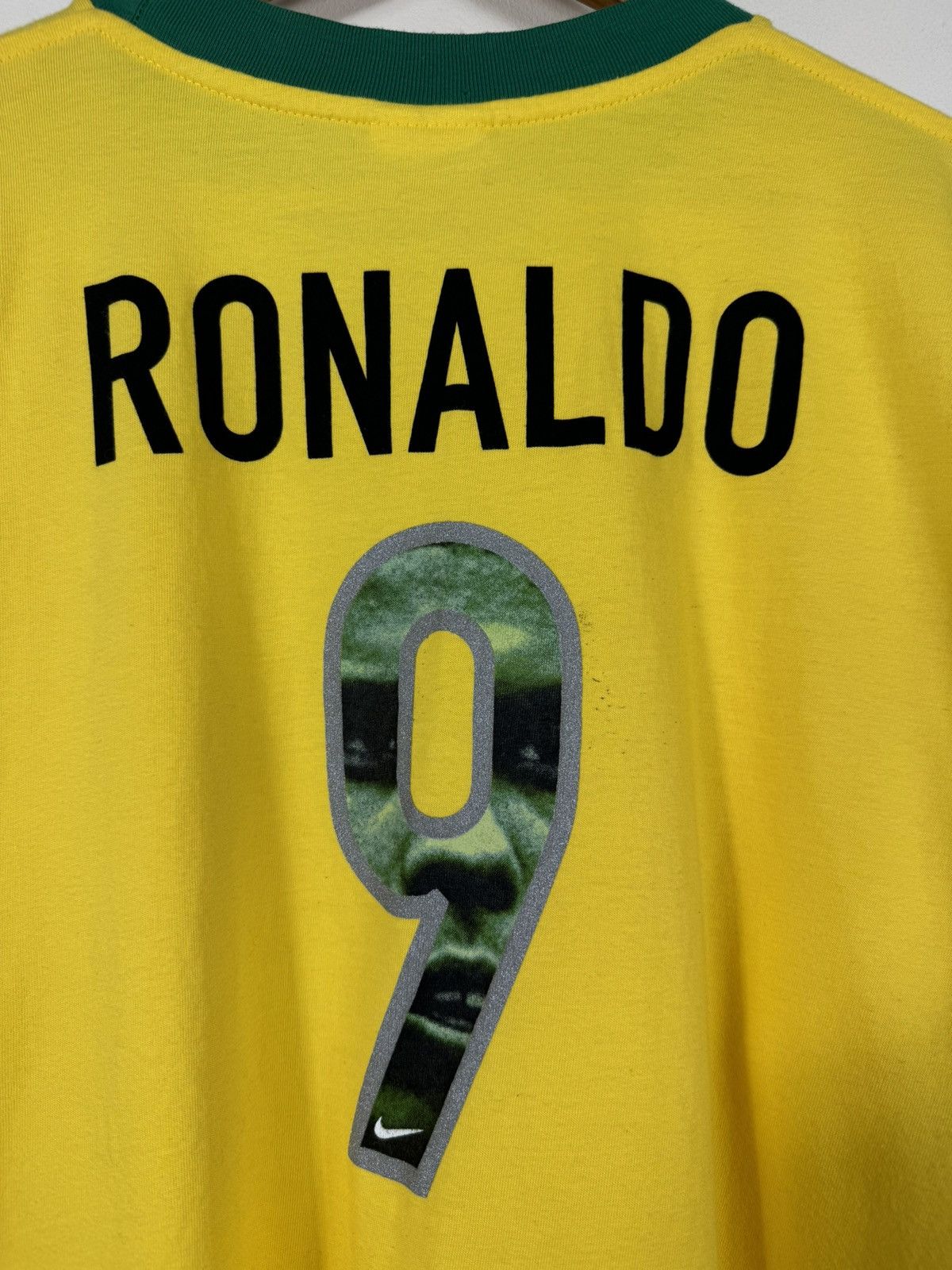 Nike × Vintage Nike 90ʼs Ronaldo #9 vintage t shirt Size US XL / EU 56 / 4 - 9 Thumbnail