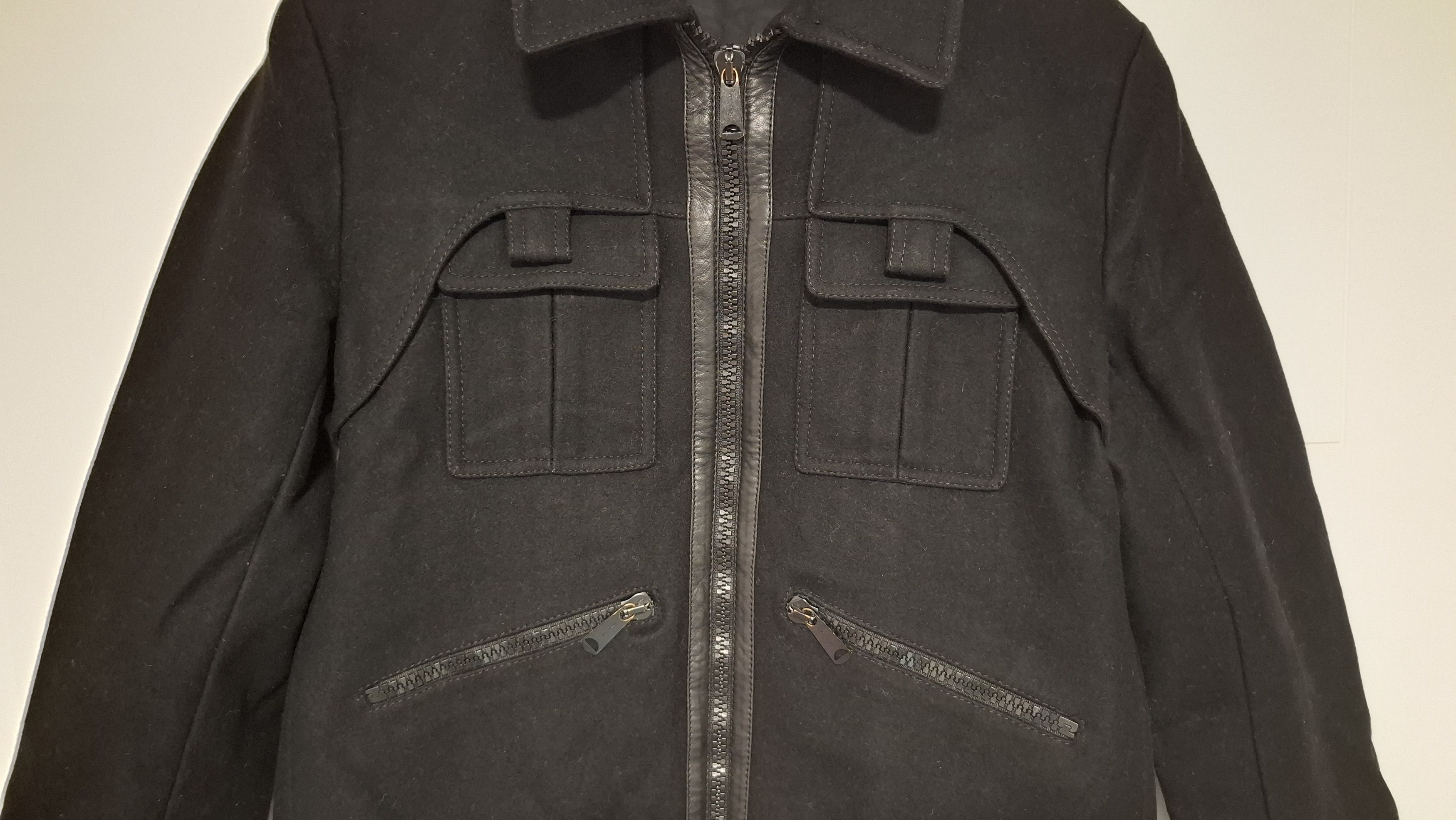 Dior Dior Homme FW 2006 A2 'Justice' wool bomber by Hedi Slimane Size US L / EU 52-54 / 3 - 3 Thumbnail
