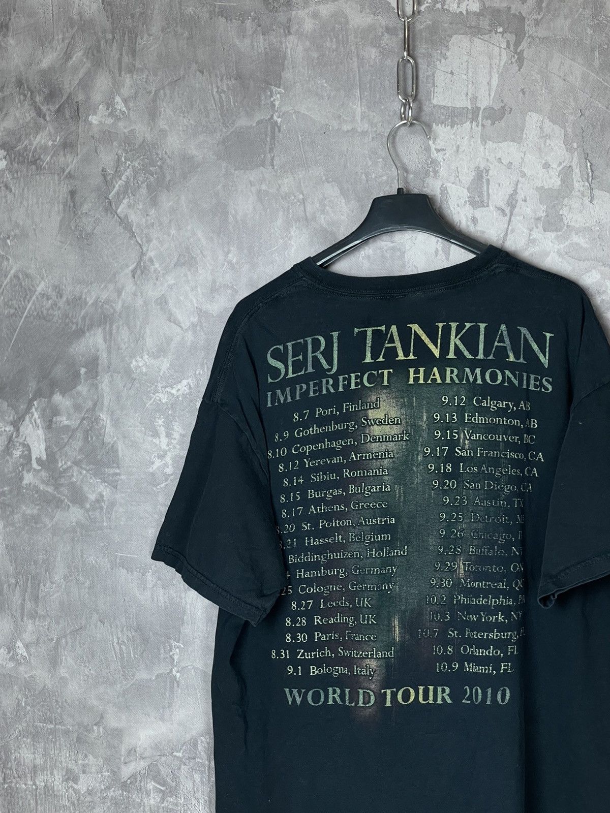 Band Tees × Vintage System of a Down SOAD Serj Tankian Band Logo Tee Shirt Size US L / EU 52-54 / 3 - 13 Thumbnail