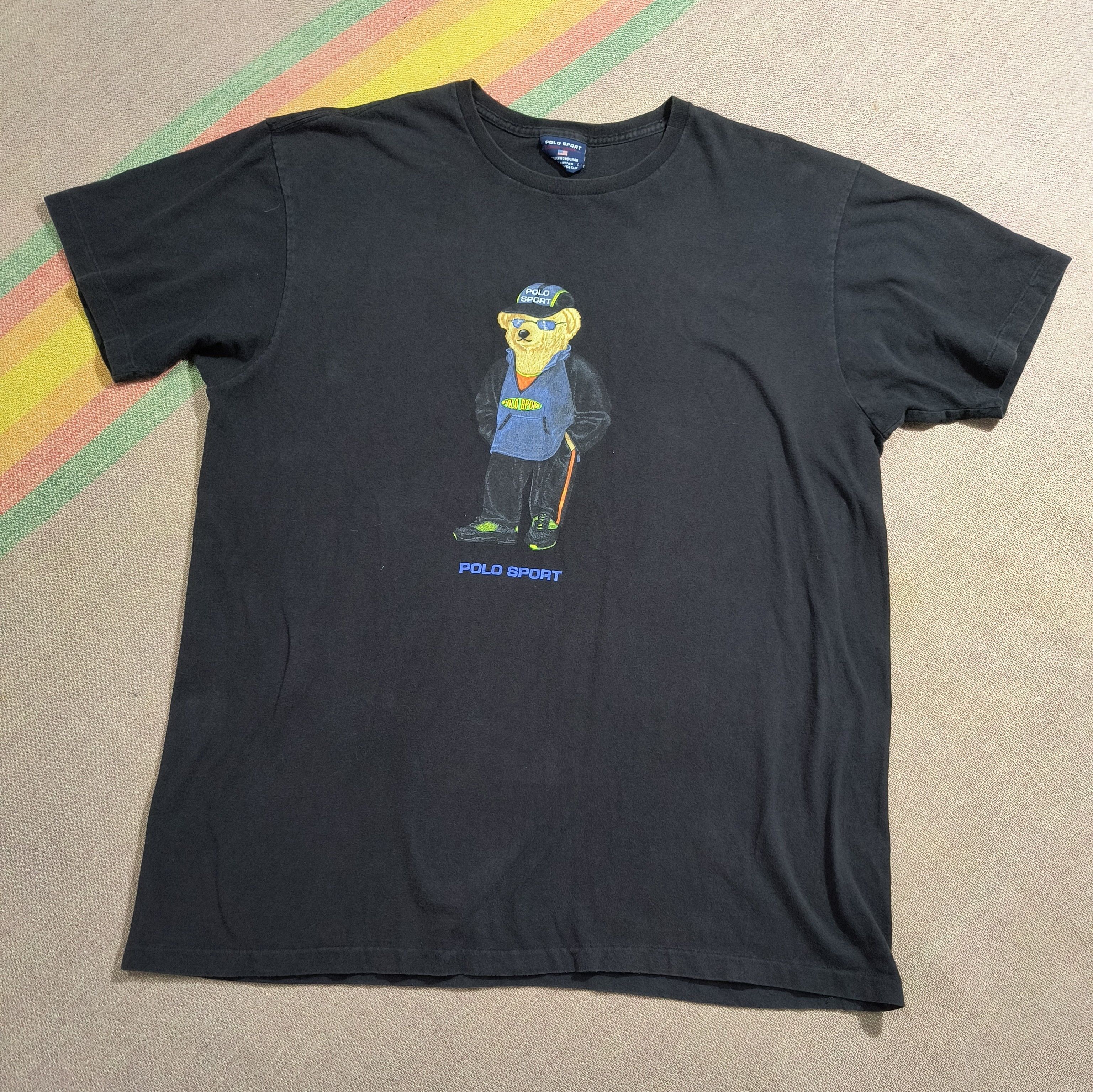 Polo Ralph Lauren Vintage Ralph Lauren Polo sport bear tee Size US L / EU 52-54 / 3 - 2 Thumbnail