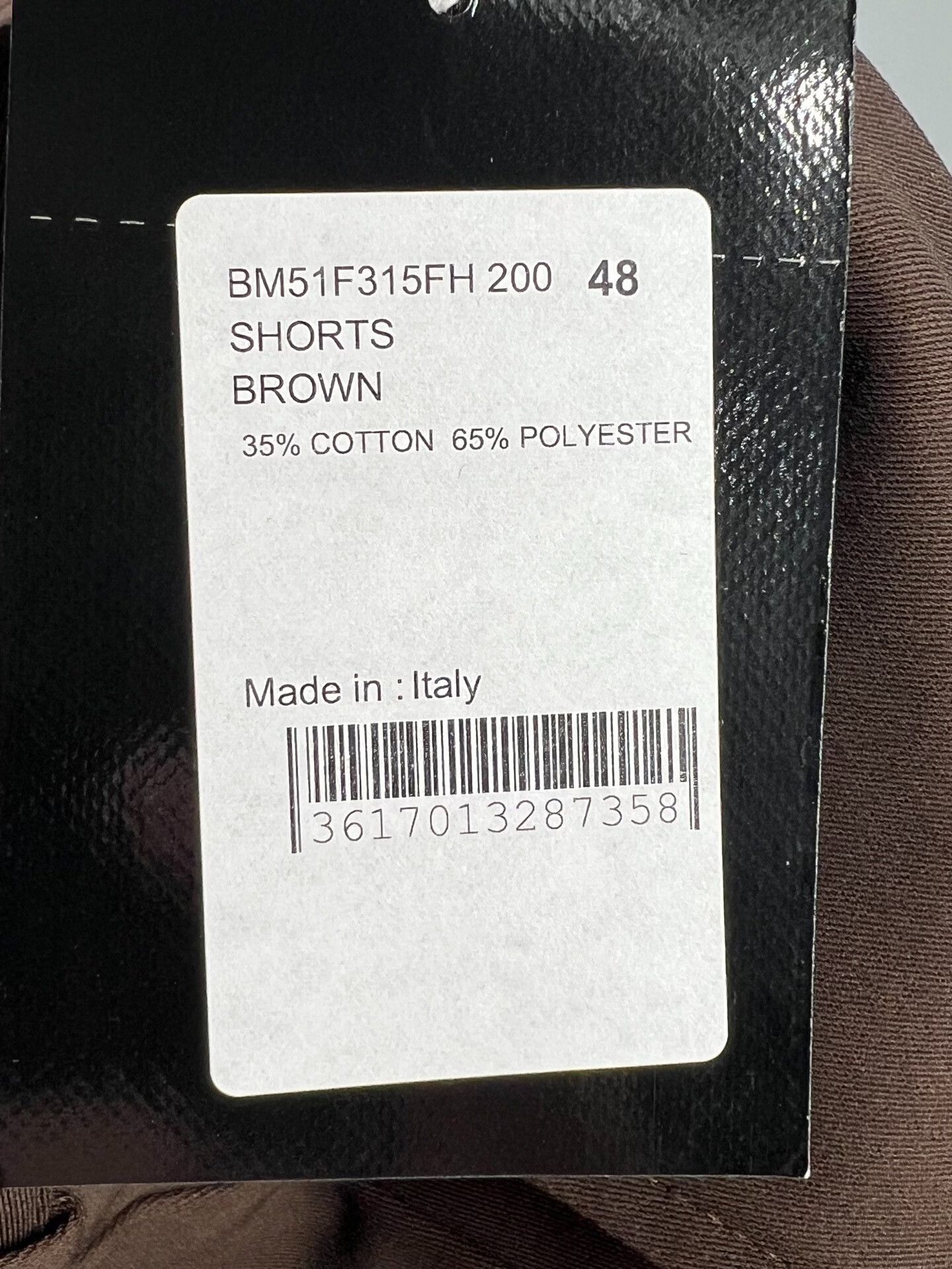 Givenchy givenchy men’s pleated shorts in dark brown Size US 32 / EU 48 - 8 Thumbnail