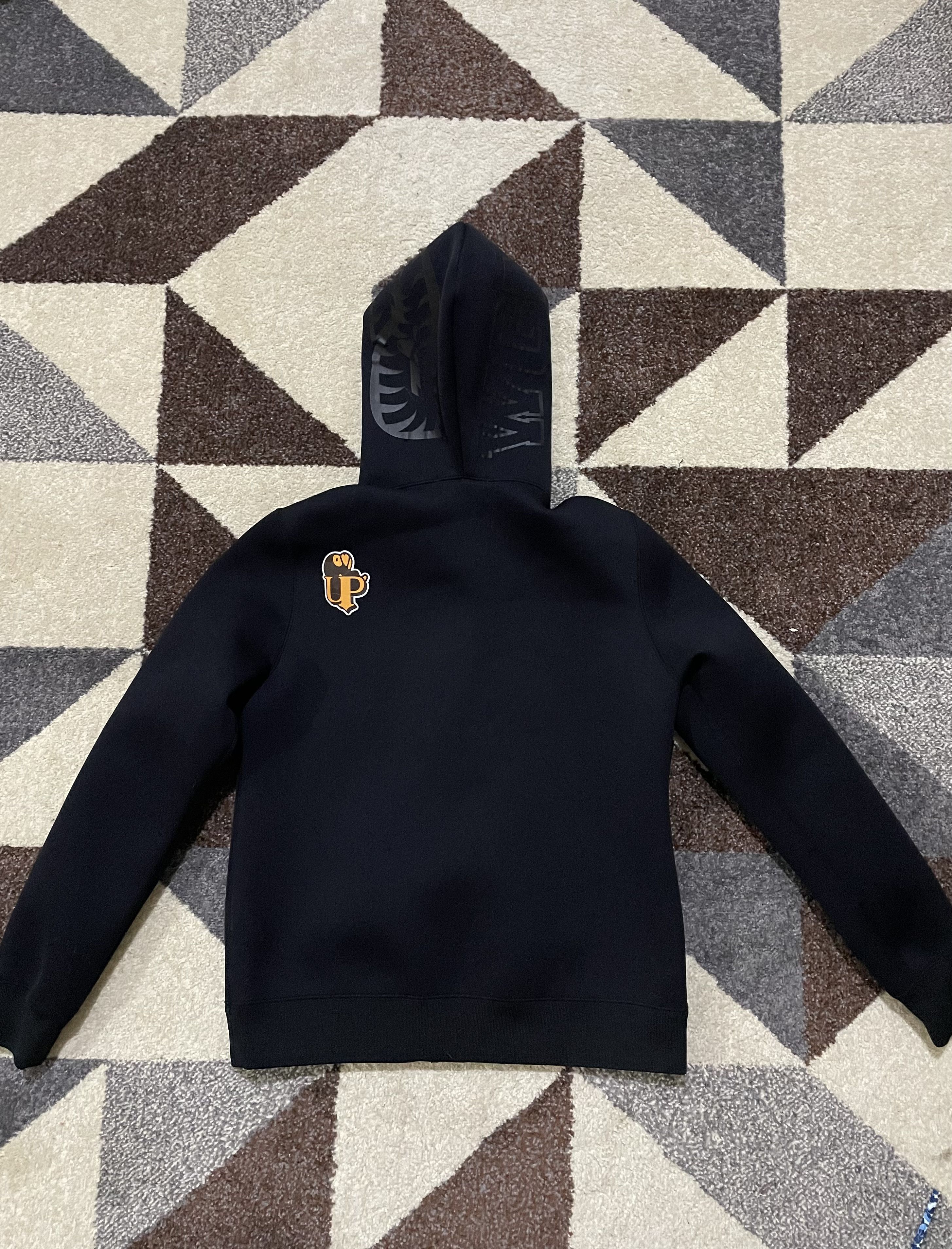 Bape Bape Neoprene Black Shark Full zip Hoodie Size S / US 4 / IT 40 - 9 Thumbnail