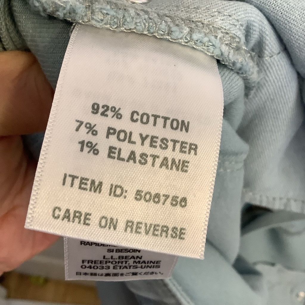 L.L. Bean Women's L.L.Bean Pants Size 16 Lt Blue Size 38" / US 16 / IT 52 - 13 Thumbnail