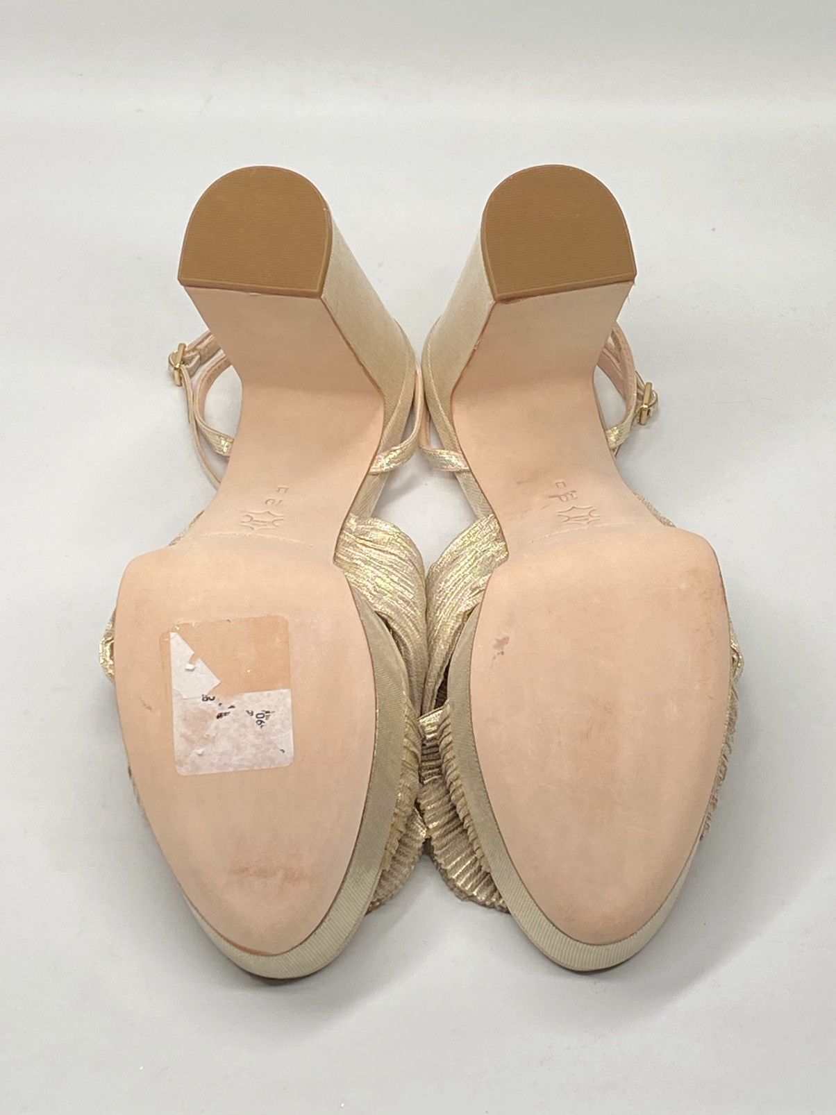 Loeffler Randall Loeffler Randall Natalia Pleated Platform Sandals size 10 Size US 10 / IT 40 - 12 Thumbnail
