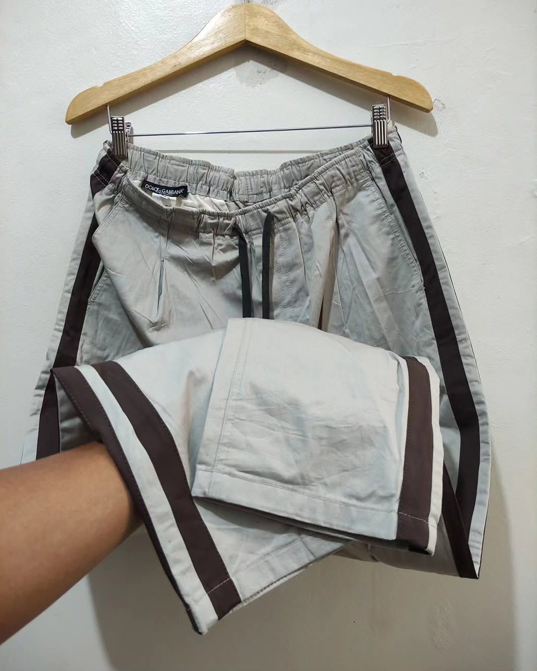 Dolce & Gabbana Dolce & Gabbana Sporty side-stripe wide stretch pants Size US 32 / EU 48 - 5 Thumbnail