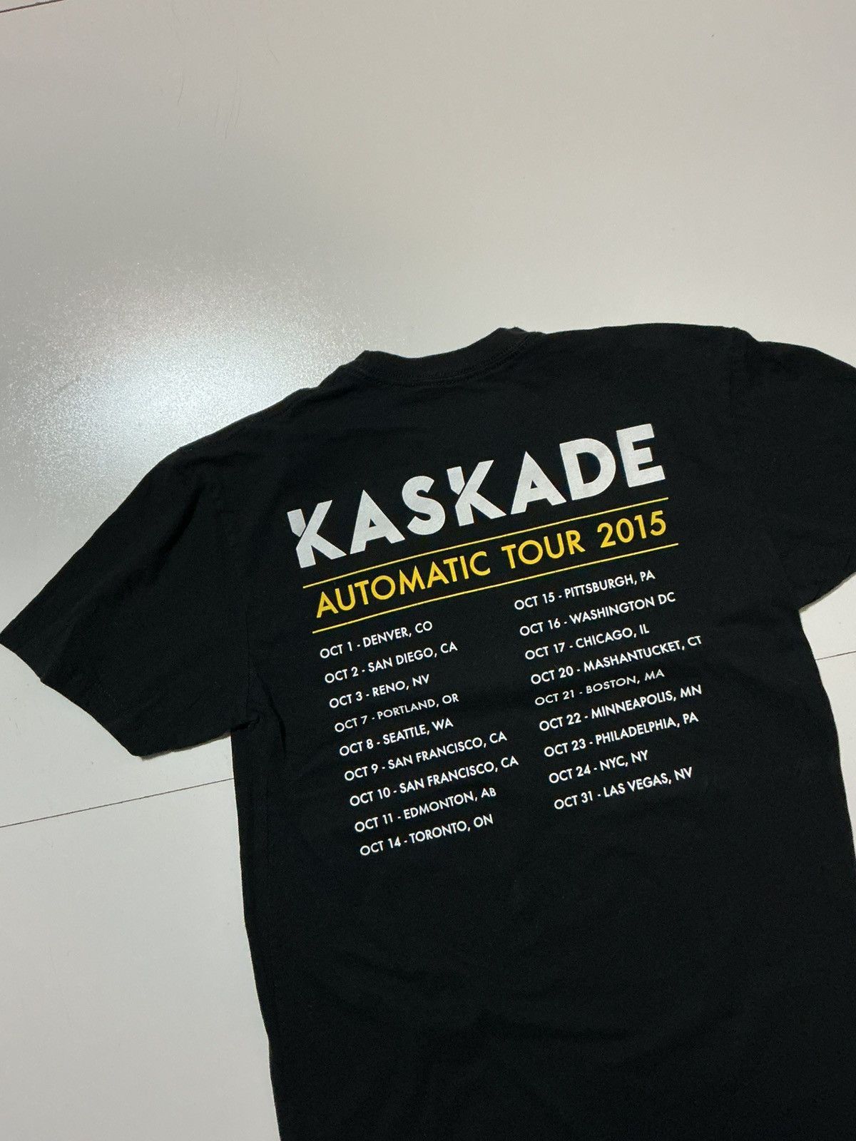 Other Kaskade Automatic 2015 Tour DJ House Dance Rave EDM T-Shirt Size US S / EU 44-46 / 1 - 5 Thumbnail