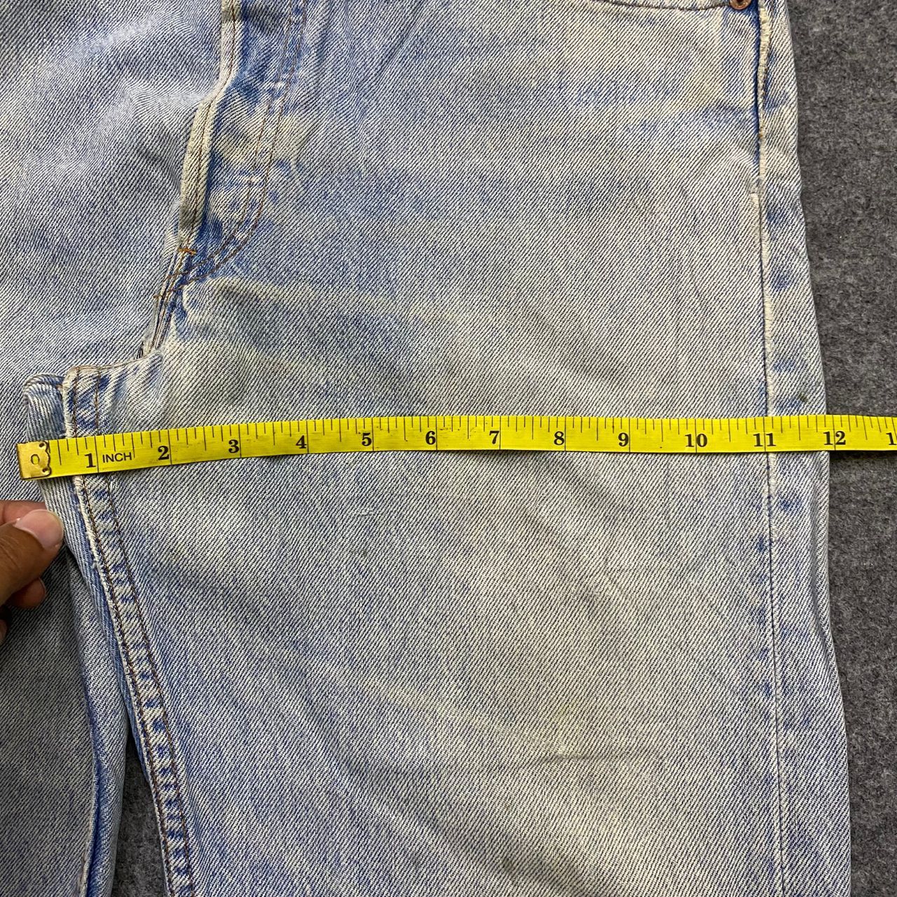 Levi's Vintage Clothing Vintage 90s Levis 501 Distressed denim Kurt Cobain Style Size US 34 / EU 50 - 6 Thumbnail