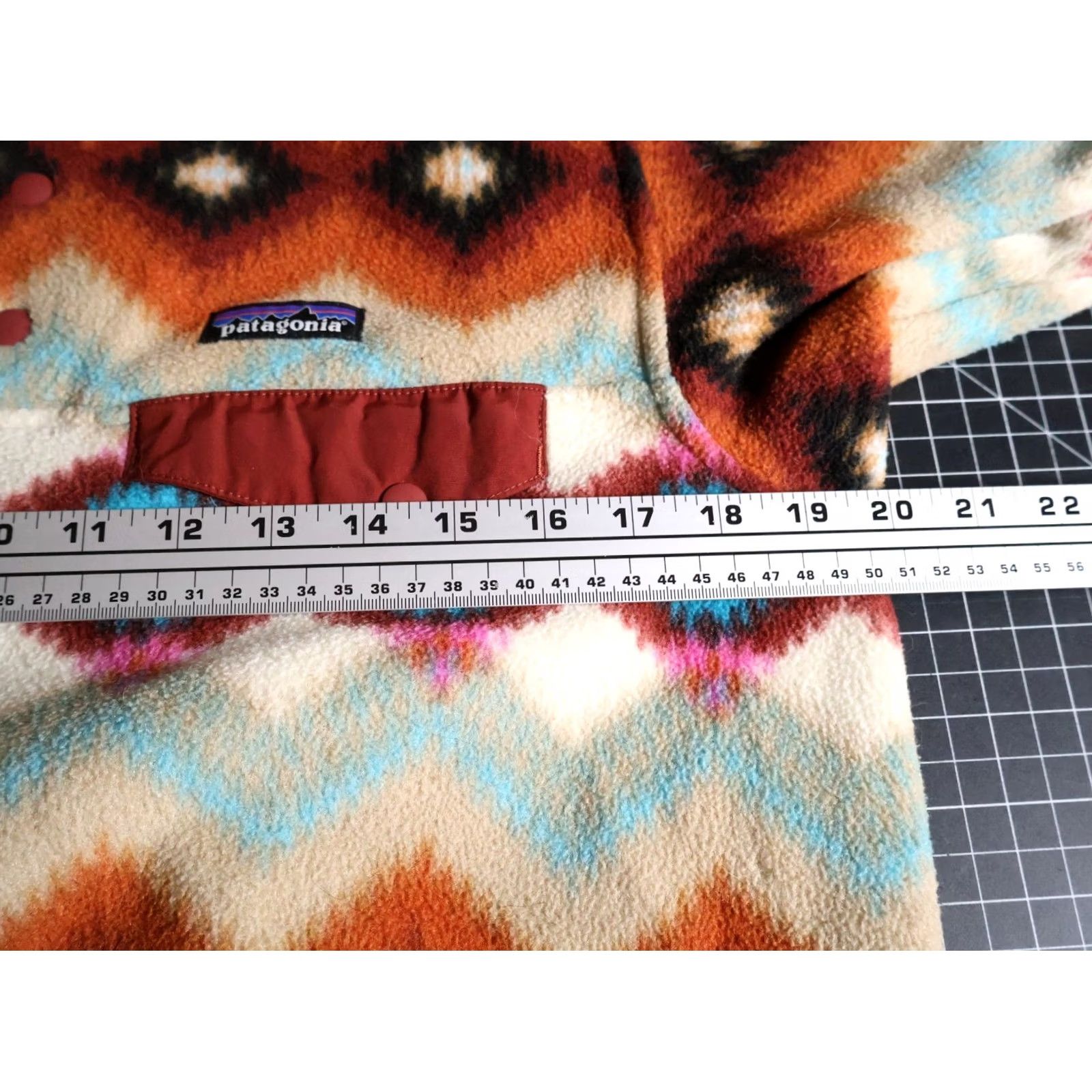 Patagonia Patagonia Synchilla Snap T Fleece Women's Small Timber Twist Aztec Geometric Pattern Jacket Size S / US 4 / IT 40 - 5 Thumbnail