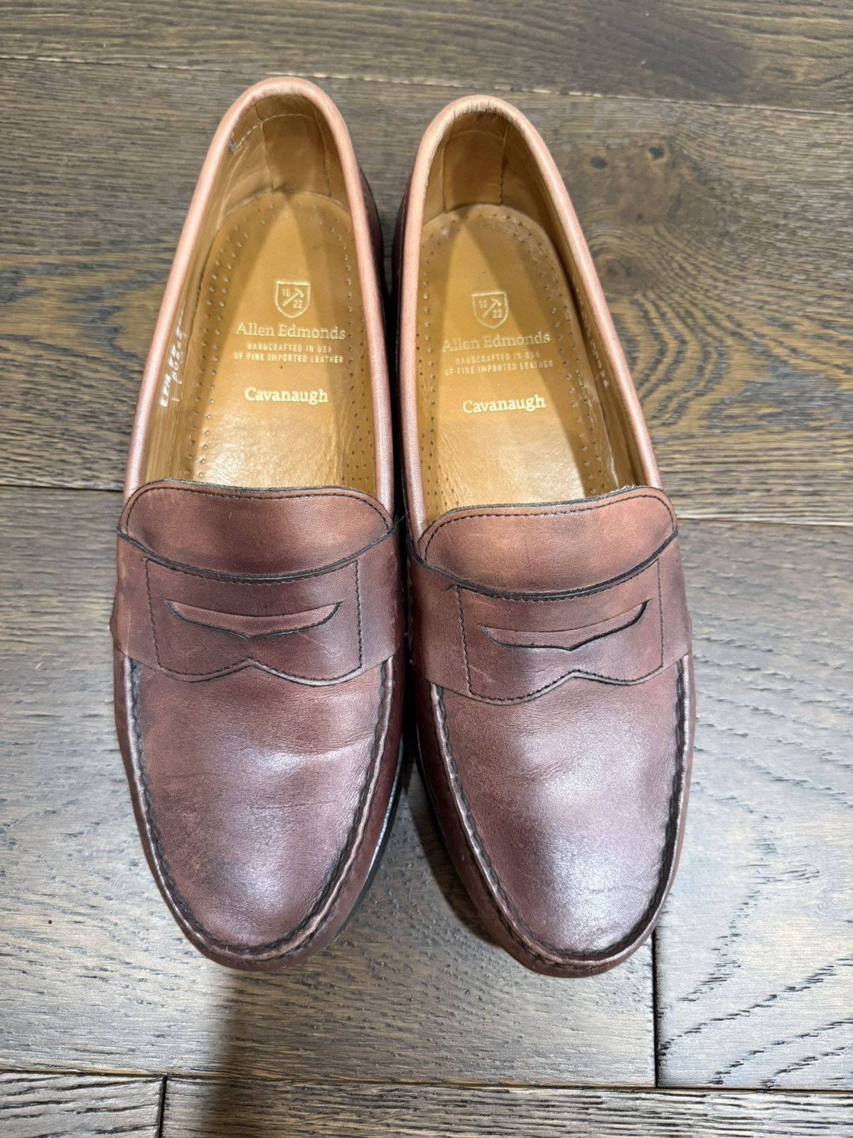 Allen Edmonds Penny Loafers - Allen Edmonds - Oxblood Size US 9.5 / EU 42-43 - 2 Thumbnail