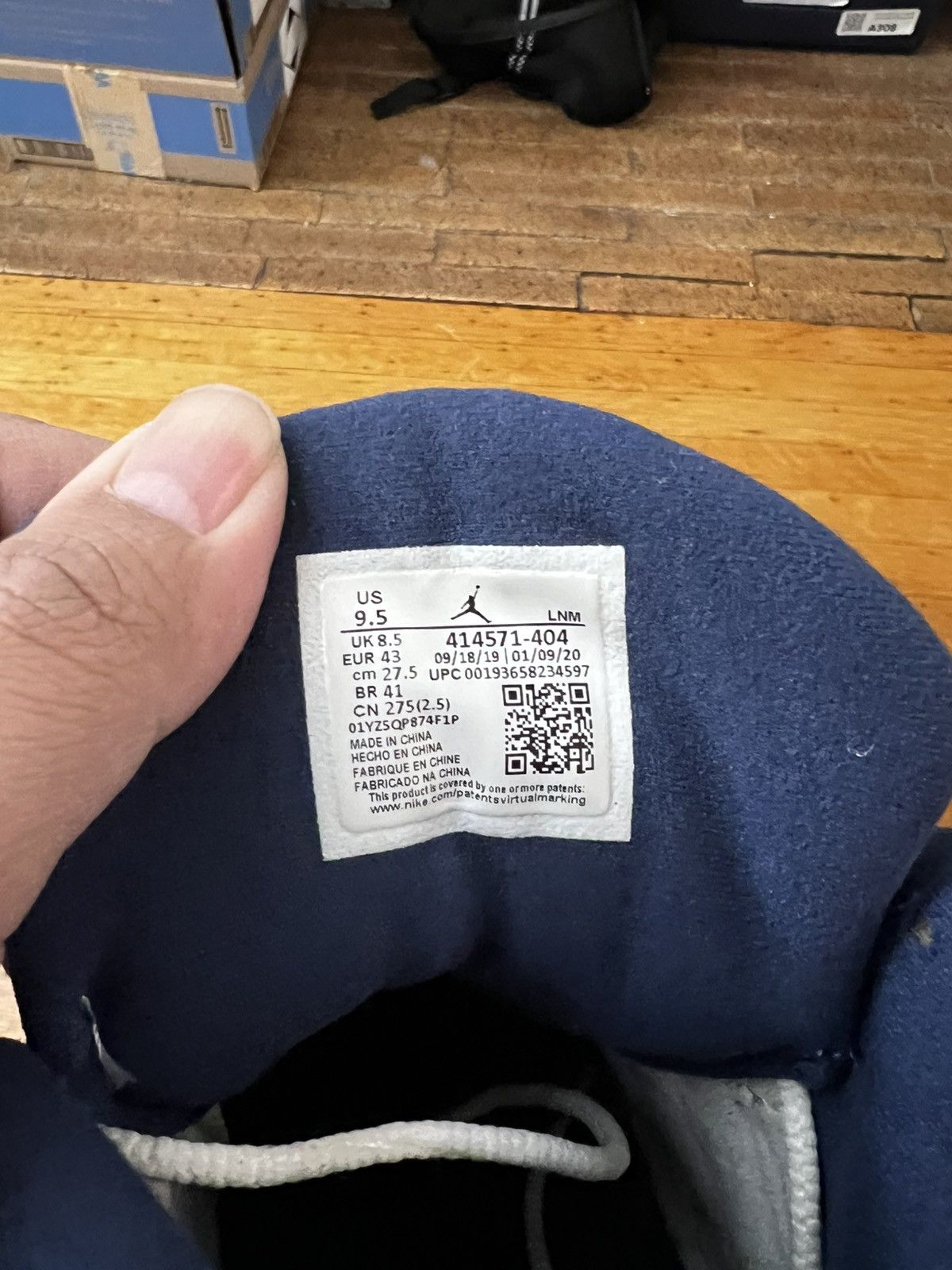 Jordan Brand Flint Blue 13s Size US 9.5 / EU 42-43 - 6 Thumbnail