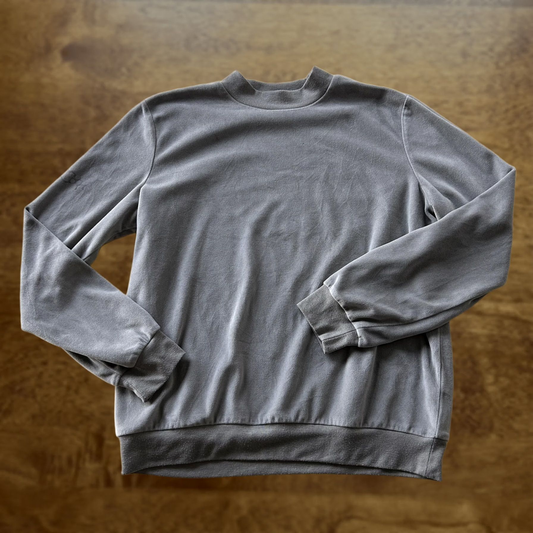 Vintage P.J. Salvage Pajama Top Womens Large Gray Long Sleeve Crew Neck Sleepwear Lounge Size L / US 10 / IT 46 - 1 Thumbnail