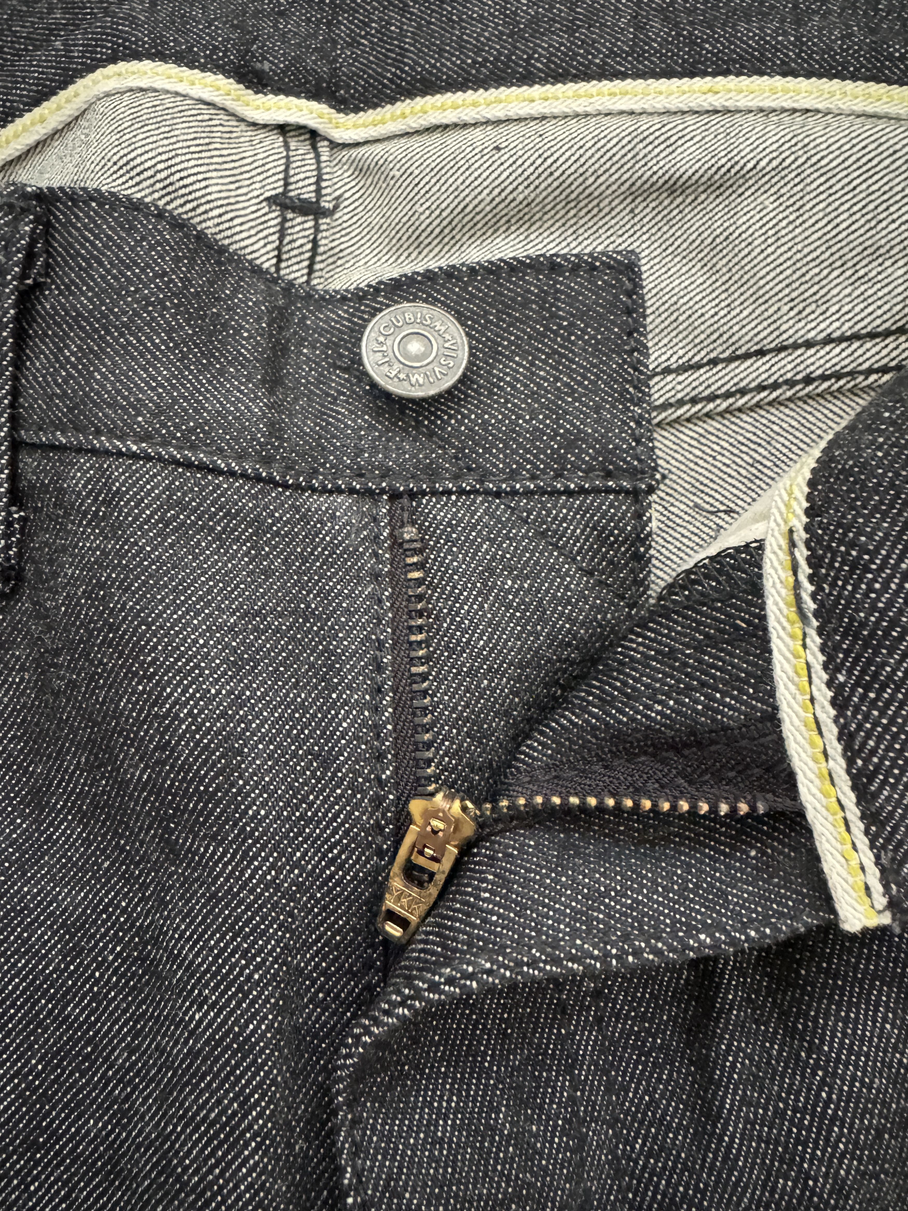 Visvim Visvim Fluxus 05R Denim Straight Raw Unwashed Selvedge Black Size US 30 / EU 46 - 9 Thumbnail