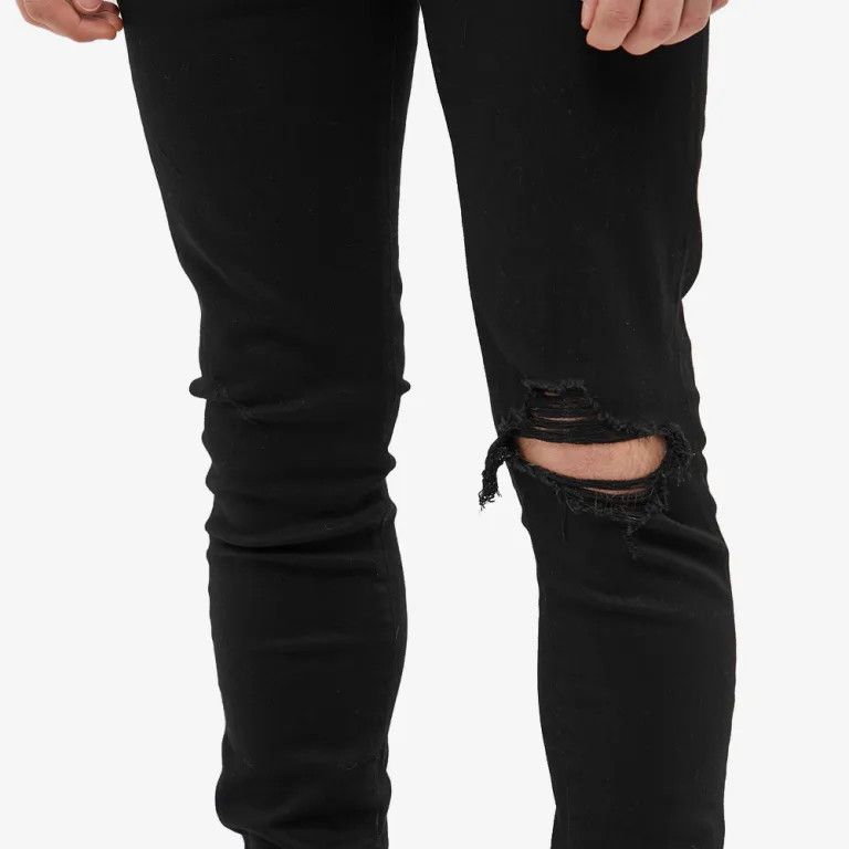 Amiri o1mle0426 Boken Jeans in Black Size US 30 / EU 46 - 5 Thumbnail