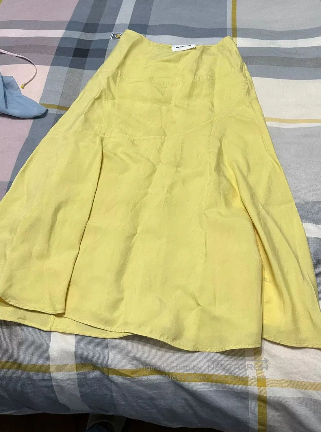 Jil Sander Jil Sander Yellow Skirt for Versatile Styling. Size 27" / US 4 / IT 40 - 7 Thumbnail