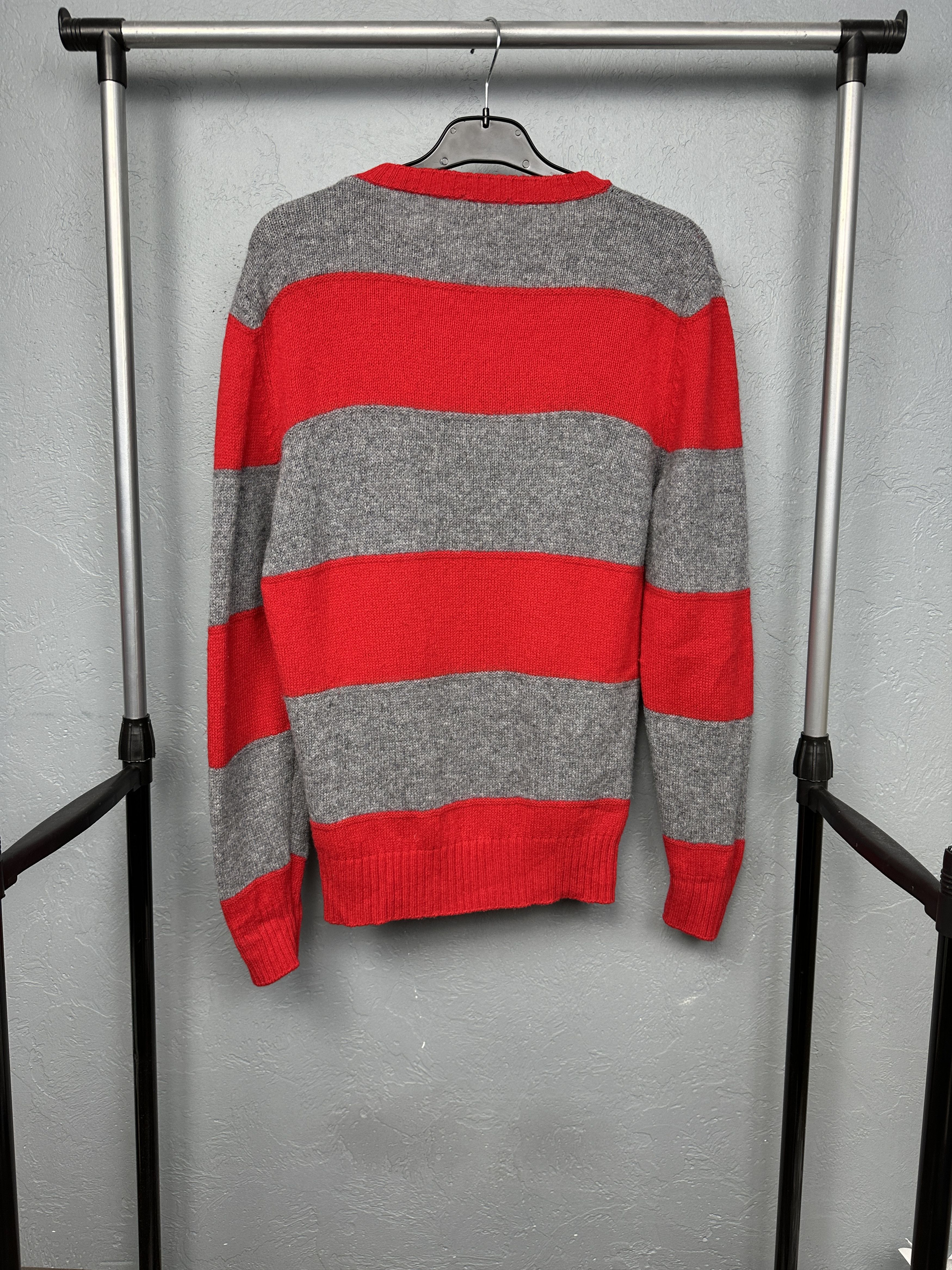 Benetton United Colours of Benetton Vintage Mens Wool Knit Sweater Size US L / EU 52-54 / 3 - 7 Thumbnail