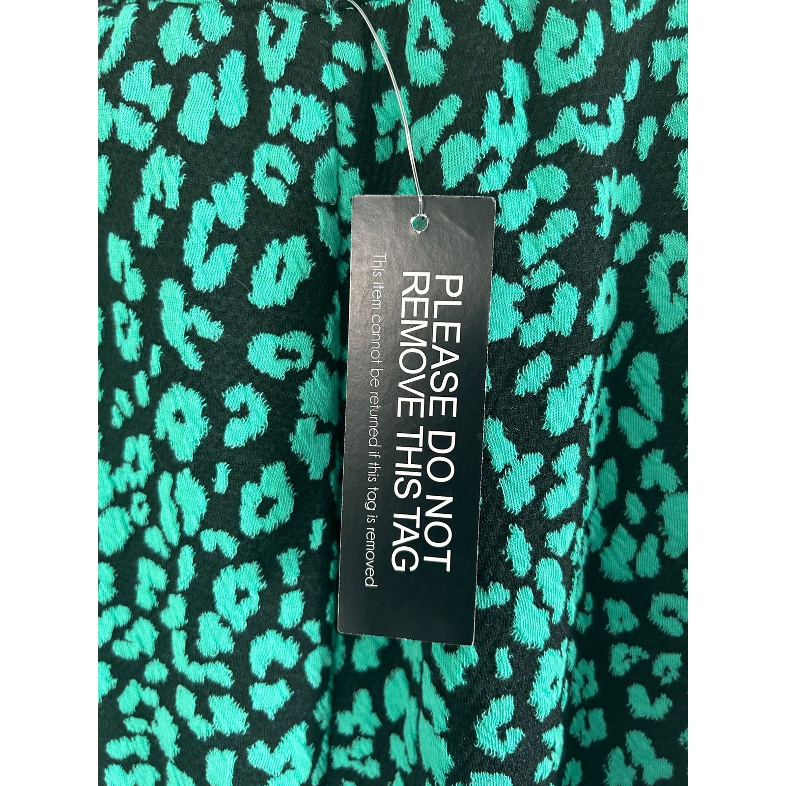KIN NWT Kin By Kristine Cheetah Jacquard Trumpet Skirt PLUS 3X Size 42" / US 20 - 5 Thumbnail