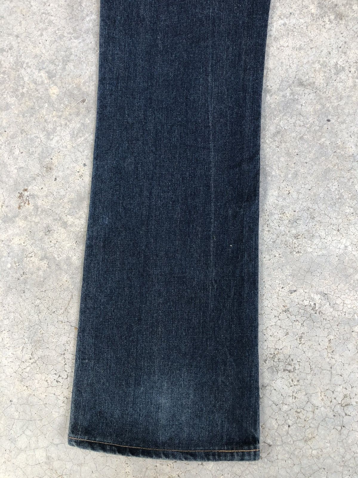 Edwin Edwin XU Flared Jeans Bootcut Mudwash Distressed Size US 33 - 11 Thumbnail