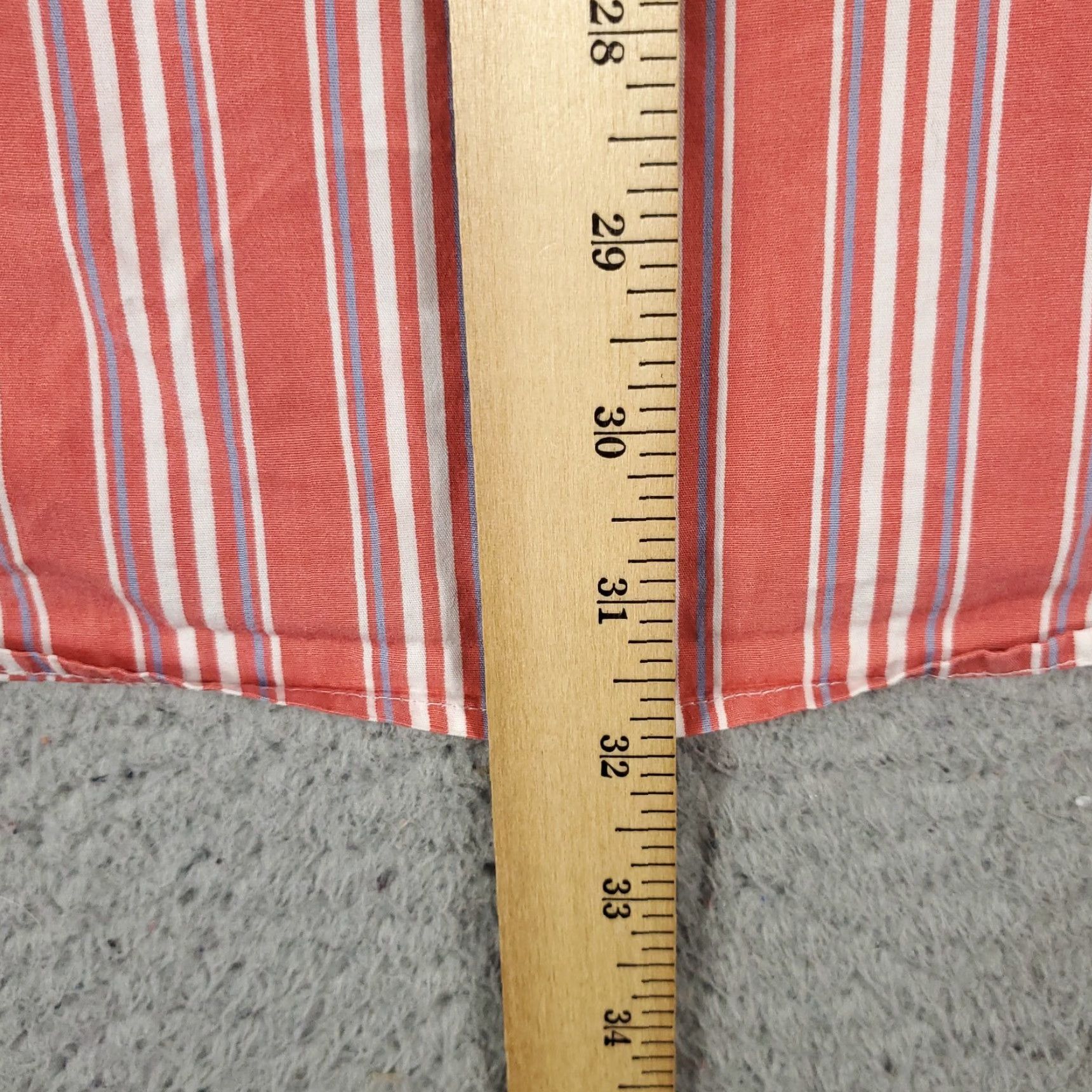 Tommy Hilfiger VINTAGE Tommy Hilfiger Shirt Mens XL Red Pink Striped Button-Up Long Sleeve Casual/Business Classic Logo, 90s Style Mens XL Red Pink Striped Shirt Size US XL / EU 56 / 4 - 7 Thumbnail