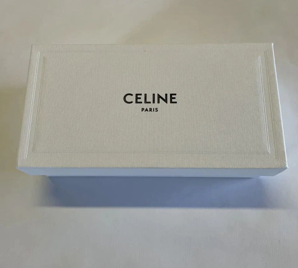 Celine Celine CL40060F 01J Square Sunglasses Black/Brown Lens Size ONE SIZE - 10 Thumbnail