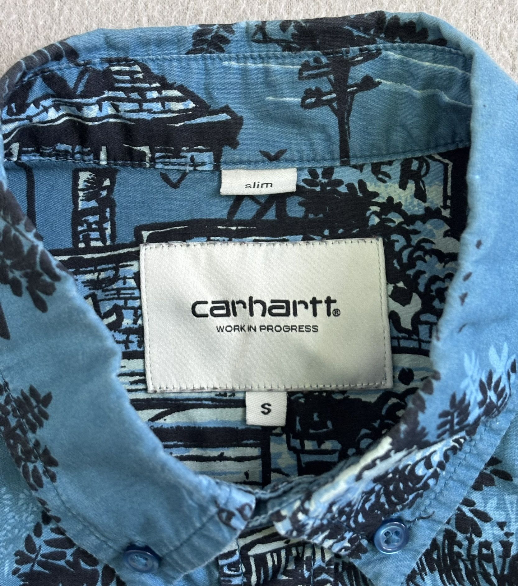 Carhartt Wip Carhartt WIP Hawaiian Shirt small Size US S / EU 44-46 / 1 - 13 Thumbnail