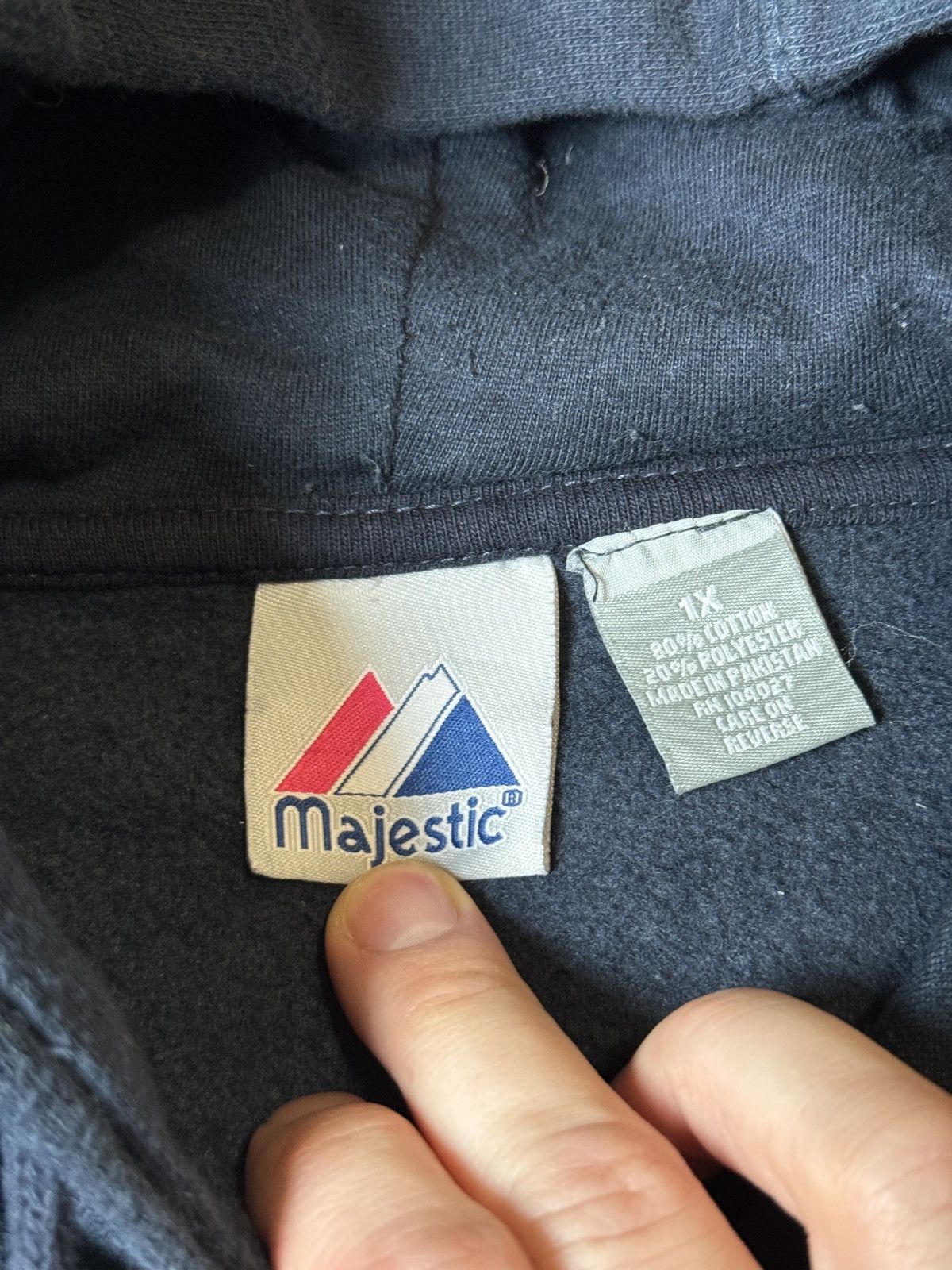 Majestic × NHL Vintage Y2K Buffalo Sabres Hockey Boxy NHL Majestic Hoodie Size US M / EU 48-50 / 2 - 3 Thumbnail
