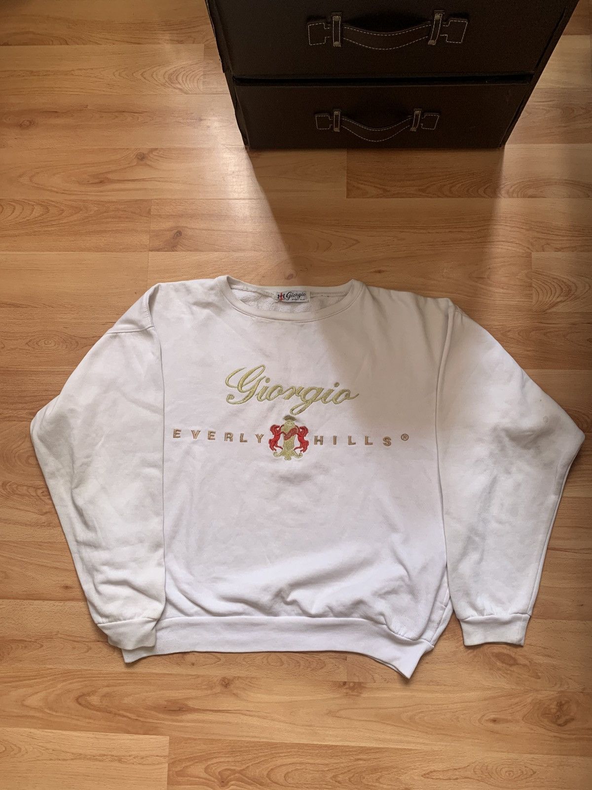 Vintage Vintage Beverly Hills Sweater Size US L / EU 52-54 / 3 - 1 Thumbnail