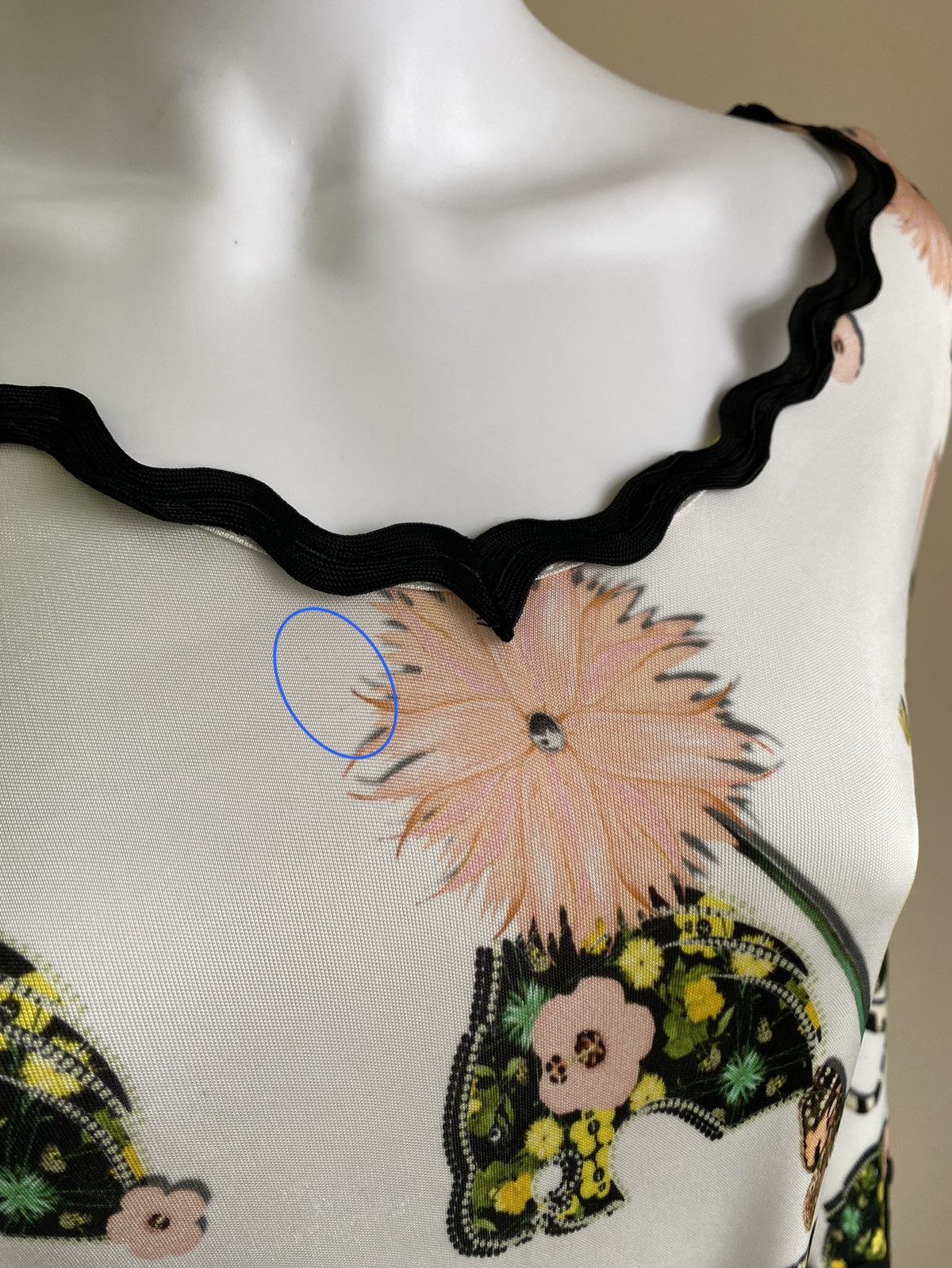 Roberto Cavalli Roberto Cavalli Class Floral Long Sleeve Top Size M-L Size M / US 6-8 / IT 42-44 - 10 Thumbnail