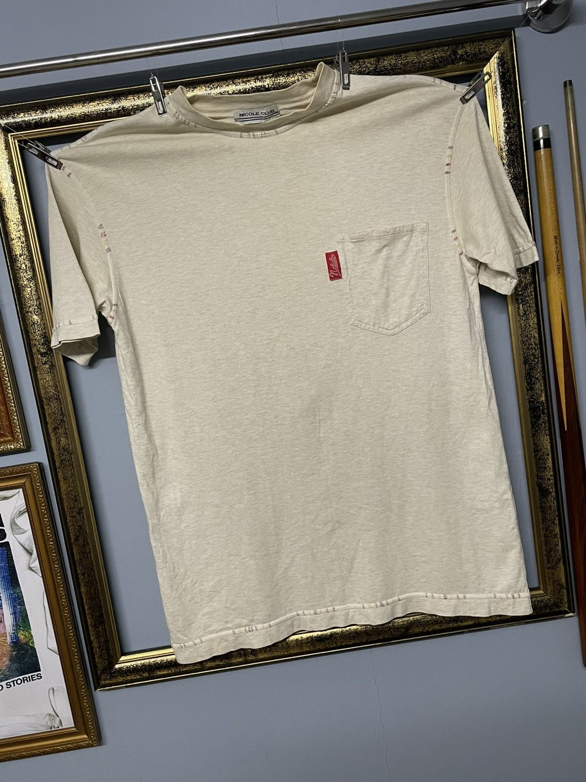 Designer × Japanese Brand × Vintage Vintage 90s Designer Nicole Club Denim Art Embroidery Faded Size US M / EU 48-50 / 2 - 7 Thumbnail