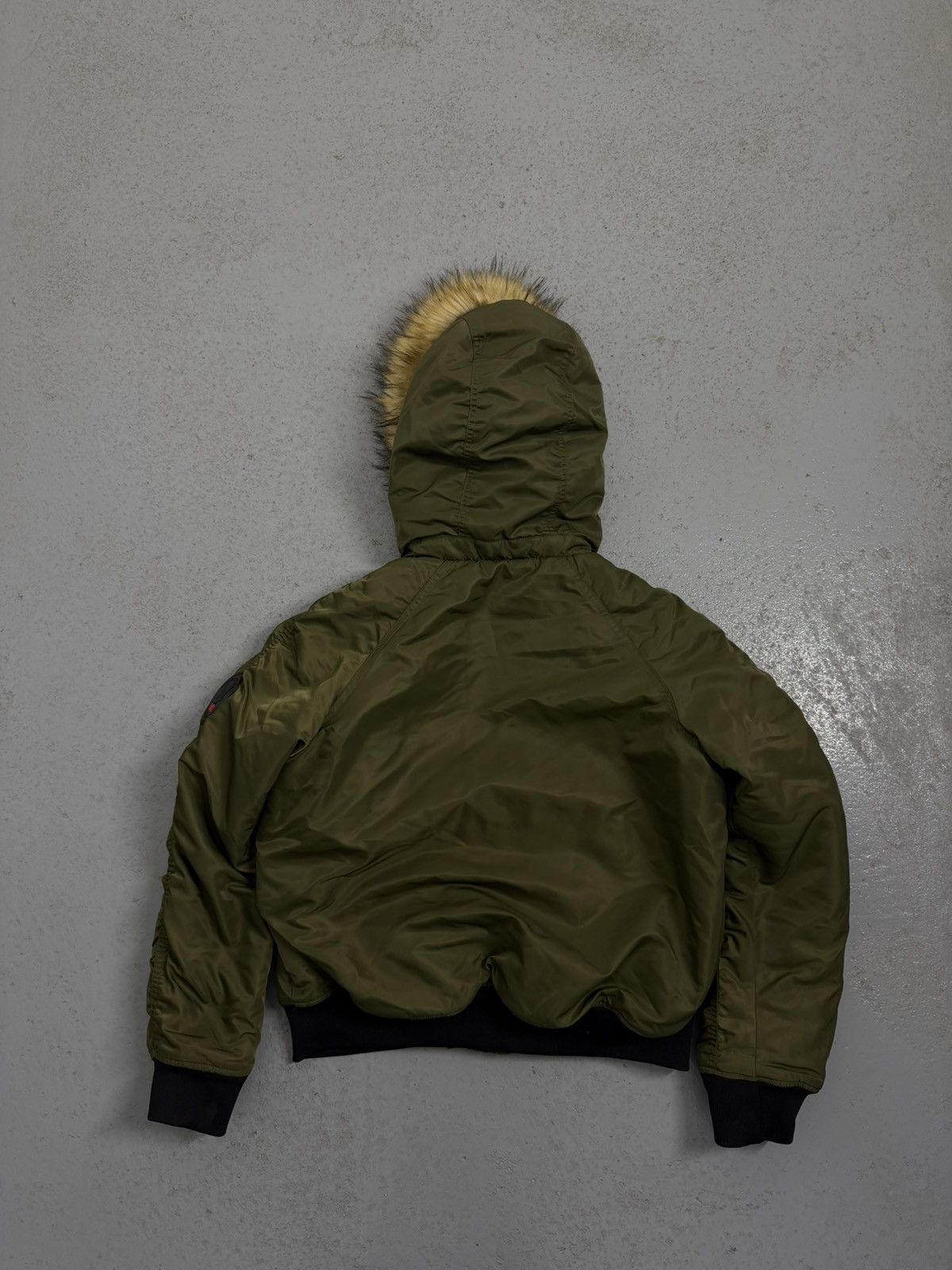 Other Streetwear Nylon Military Type Y2K Fur Insulated Bomber Size M / US 6-8 / IT 42-44 - 8 Thumbnail