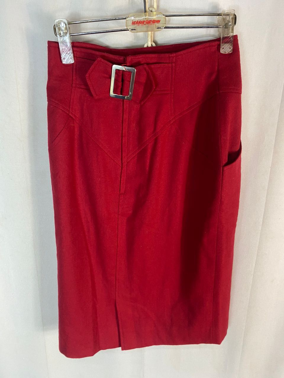 Courreges 🔥Best price 🔥Courreges paris red skirt Size 25" / US 0 / IT 36 - 13 Thumbnail