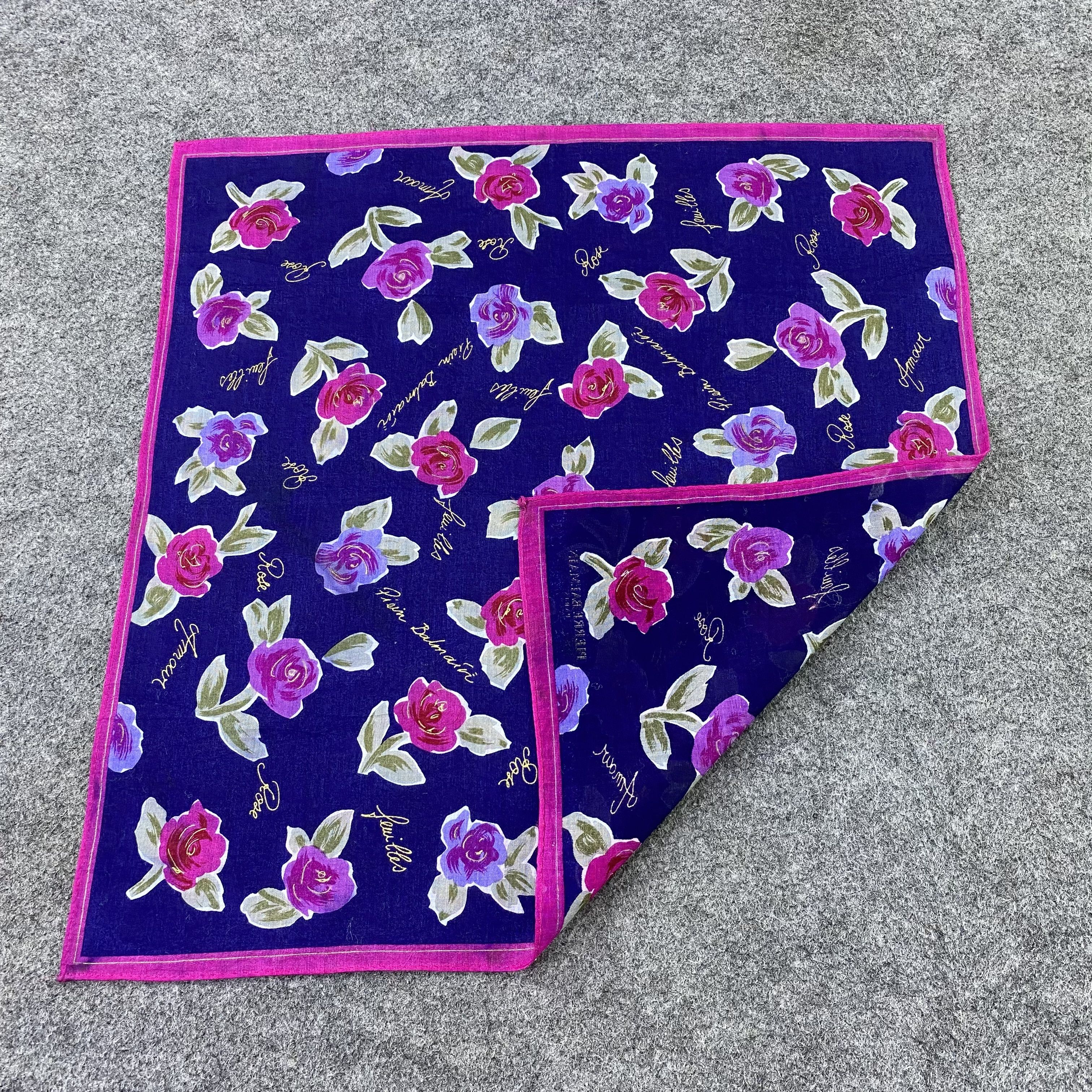 Pierre Balmain Pierre Balmain Handkerchief / Bandana / Neckerchief-B1328 Size ONE SIZE - 5 Thumbnail