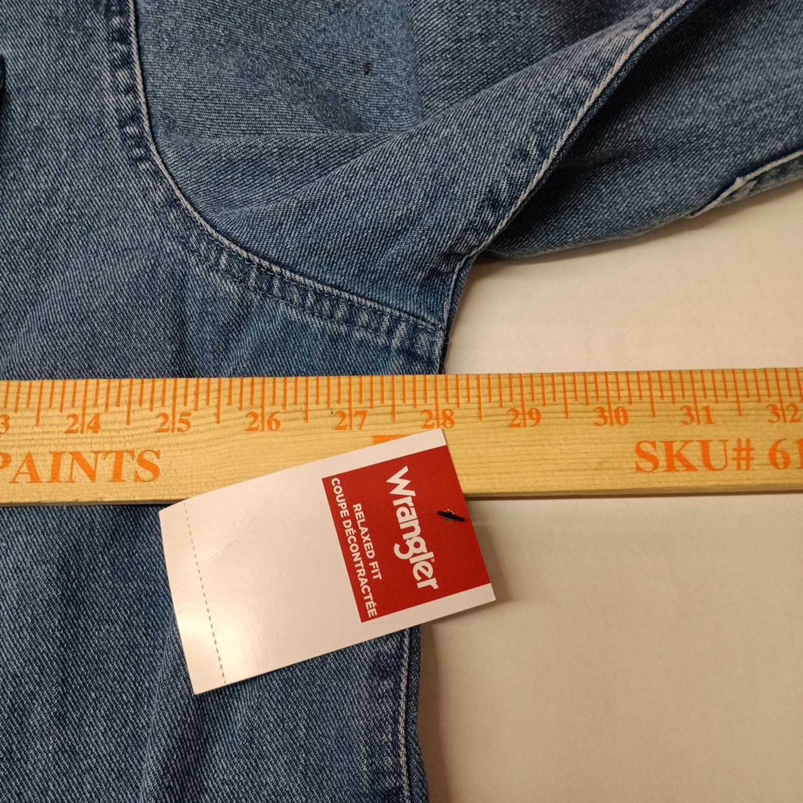 Wrangler Wrangler Blue Denim Jacket Overshirt Outdoor Shacket XXL 2XL Size US XXL / EU 58 / 5 - 6 Thumbnail