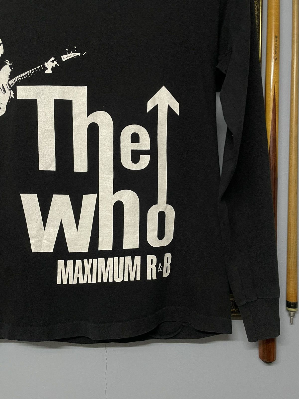 Vintage Vintage Early 90s Original The Who Maximum R&B Longsleeeve Size US L / EU 52-54 / 3 - 5 Thumbnail