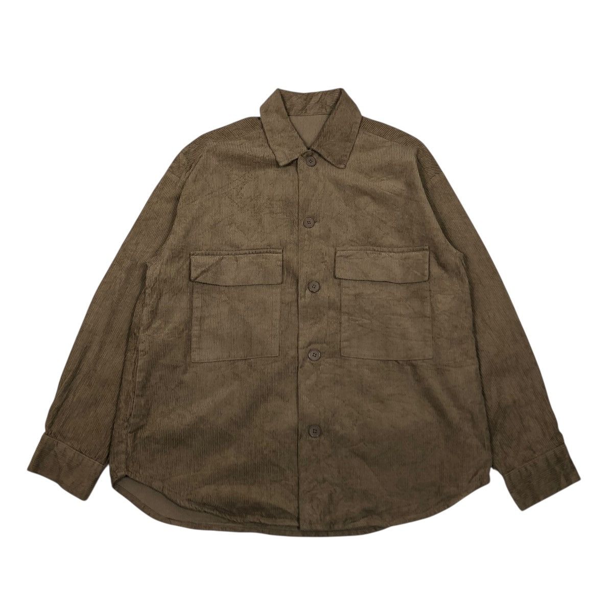 Other 🔥VINTAGE SHIRT WORK JACKET CORDUROY GU ISSEY MIYAKE Size US M / EU 48-50 / 2 - 1 Thumbnail