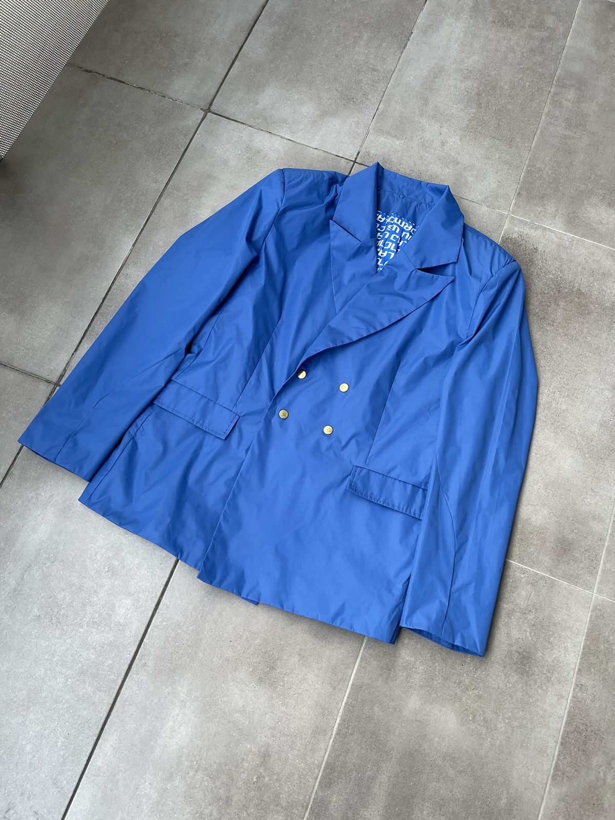 Other !DS! SS22 Nikolaj Storm Pisac Technical Blue Blazer Jacket Size US M / EU 48-50 / 2 - 6 Thumbnail