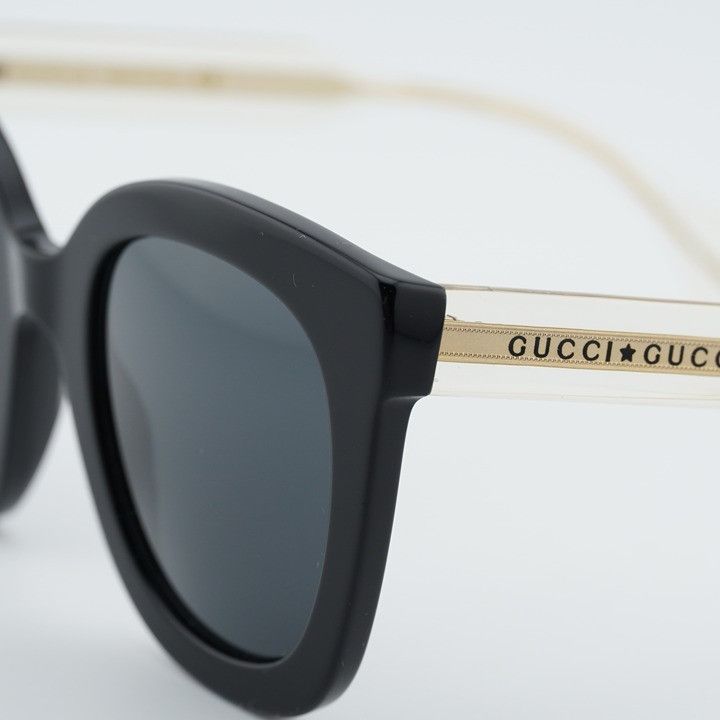 Gucci Gucci GG0564S 001 Women Sunglasses Black Cat Eye Frame Size ONE SIZE - 2 Thumbnail