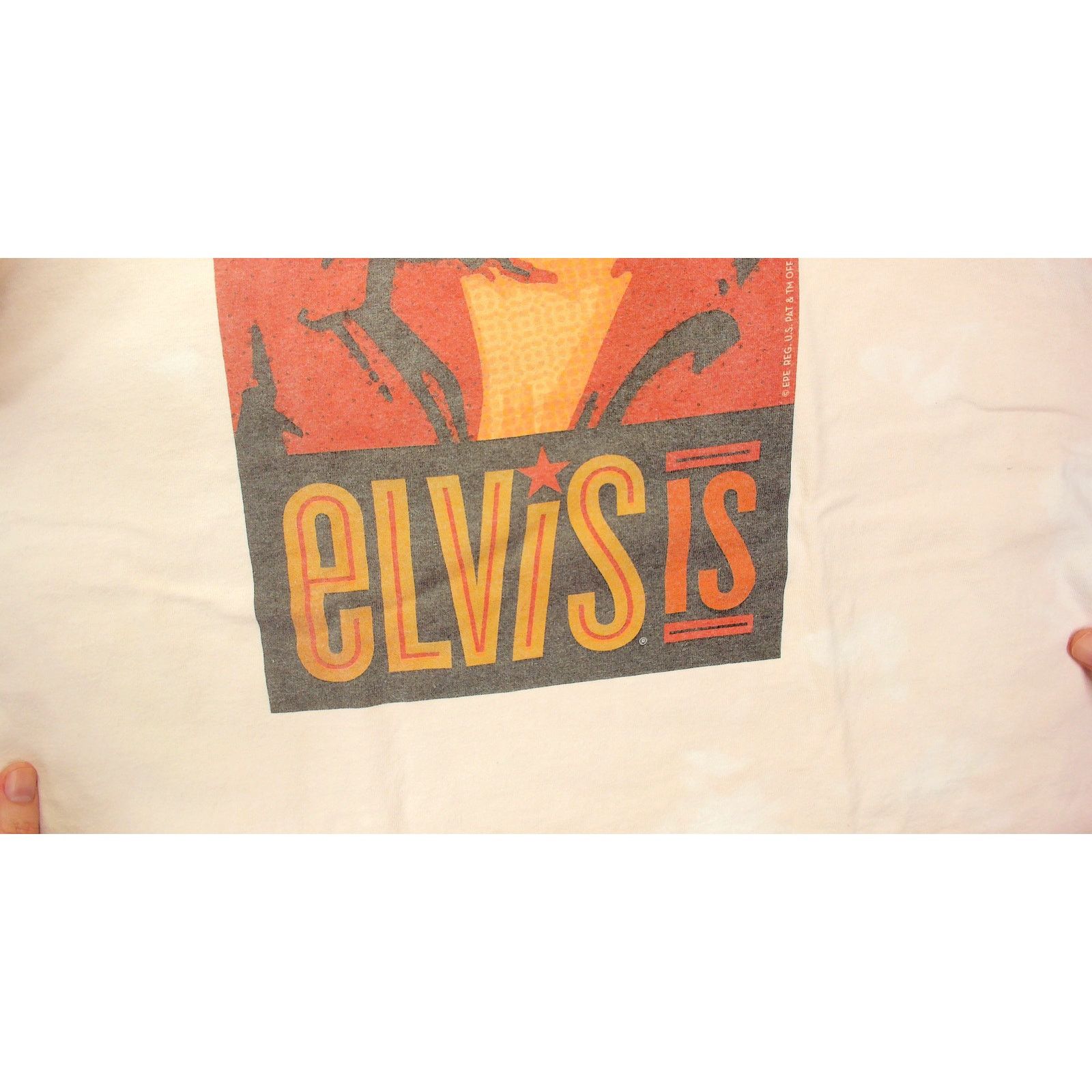 Gildan Y2K Elvis Custom Bleach Tie Dye Boxy Tee XXL Size US XXL / EU 58 / 5 - 9 Thumbnail