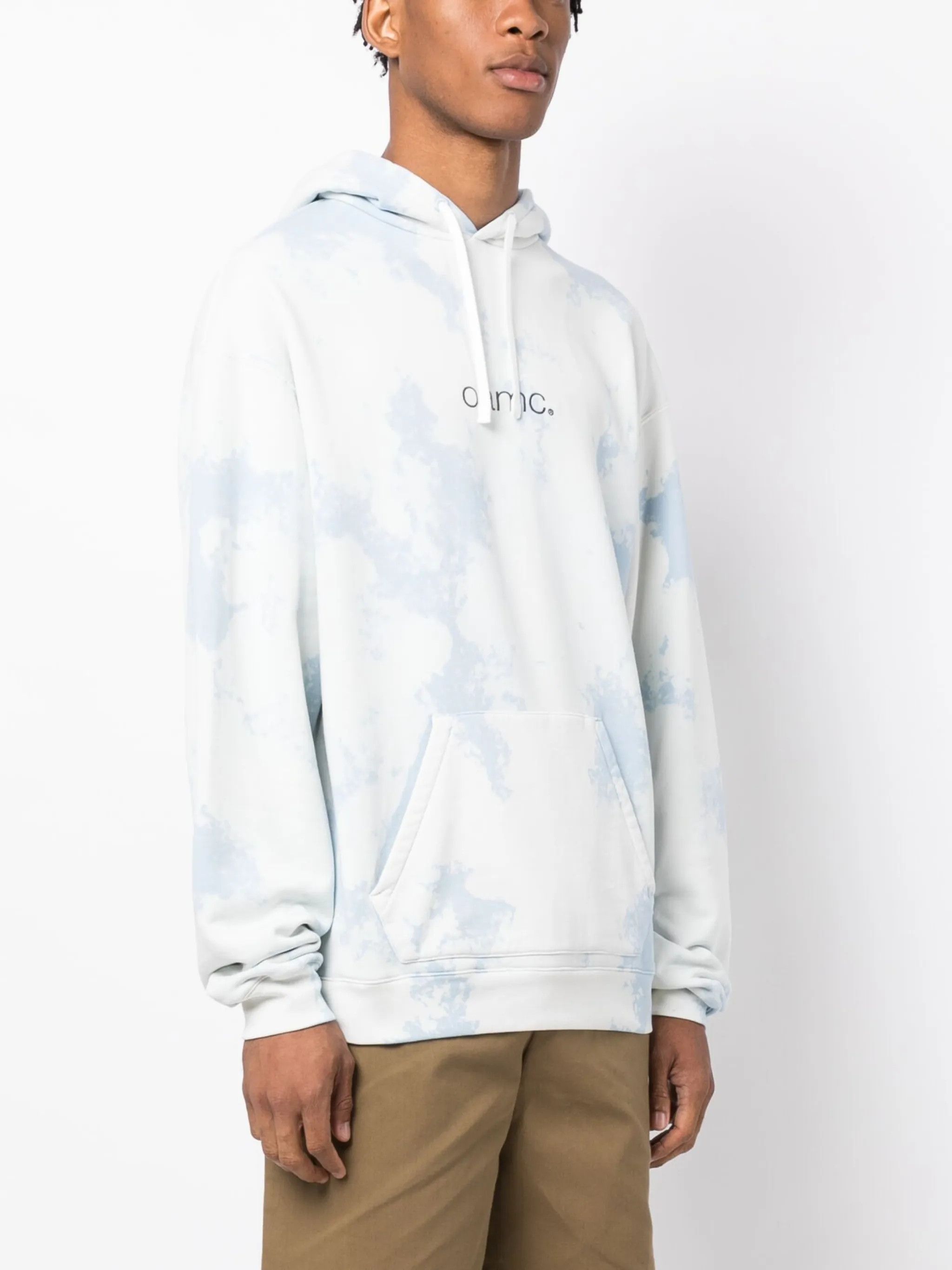 OAMC o1y0225 Logo Hoodie in Light Blue Size US M / EU 48-50 / 2 - 2 Thumbnail